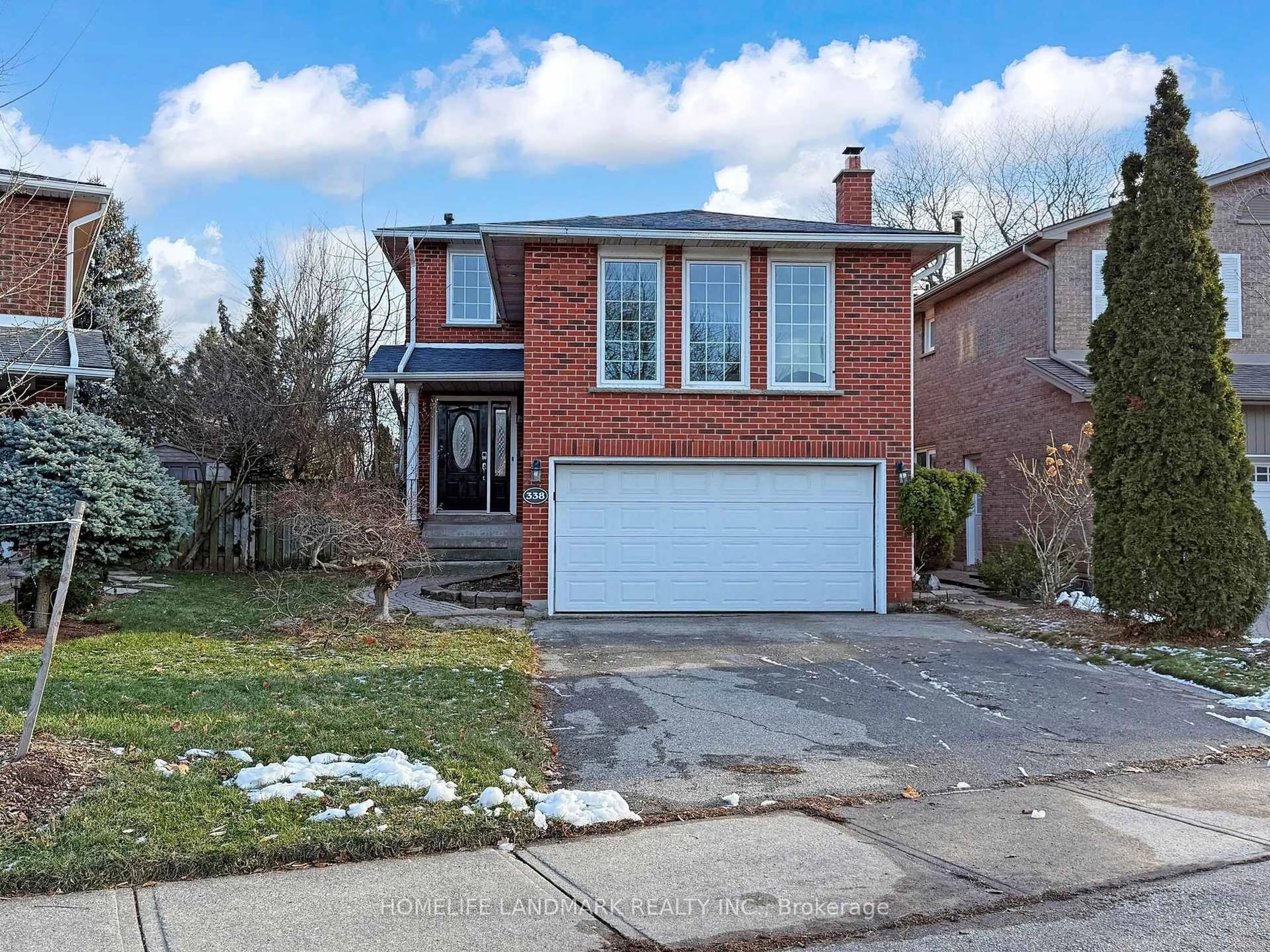 Home with brick exterior material, street for 338 Parkridge Cres, Oakville Ontario L6M 1B1