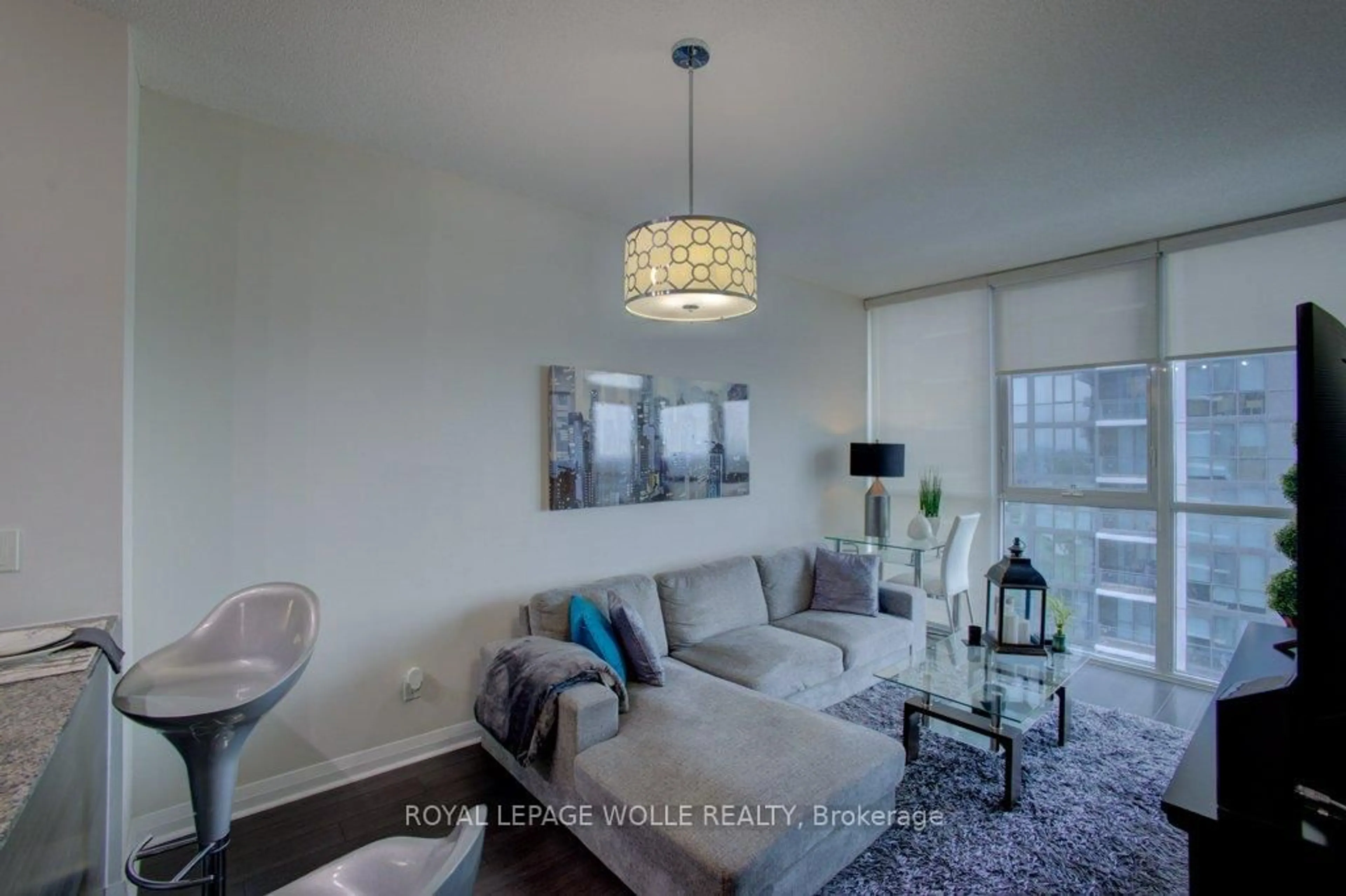 Living room with furniture, unknown for 75 Eglinton Ave #1601, Mississauga Ontario L5R 0E5