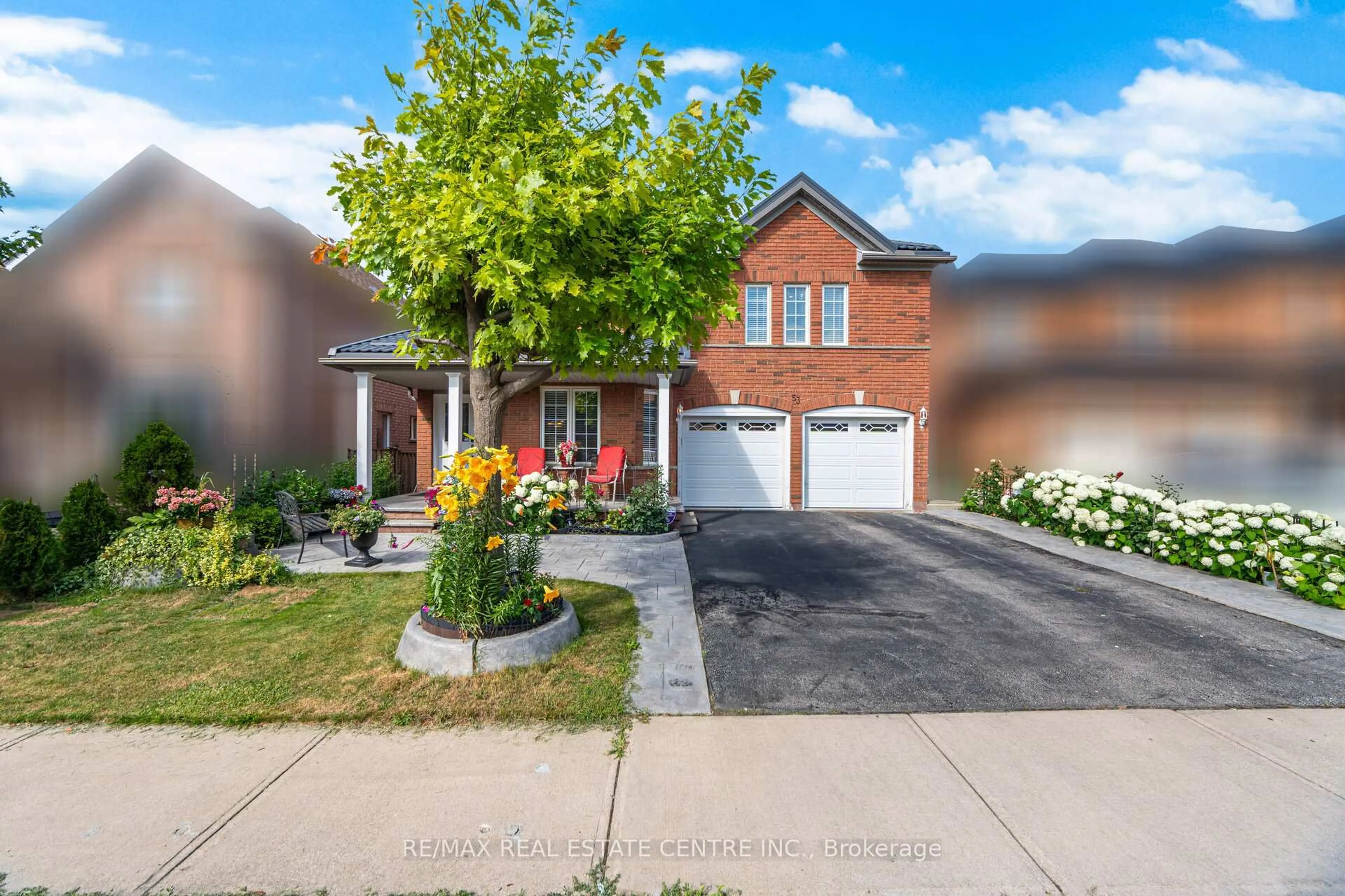 Home with brick exterior material, street for 53 Wild Indigo Cres, Brampton Ontario L6R 2K3