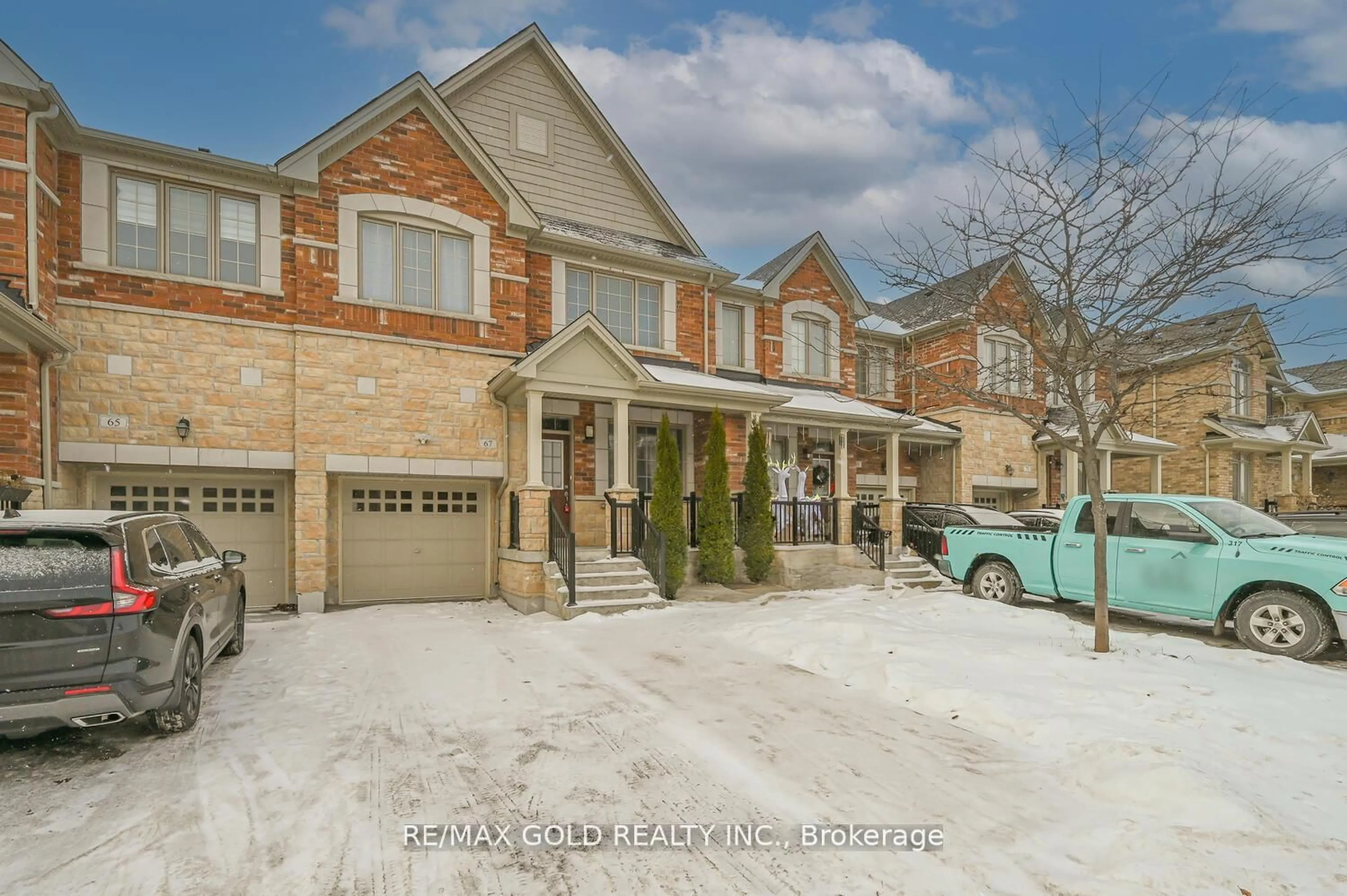 Home with brick exterior material, street for 67 Zelda Rd, Brampton Ontario L6R 3V4