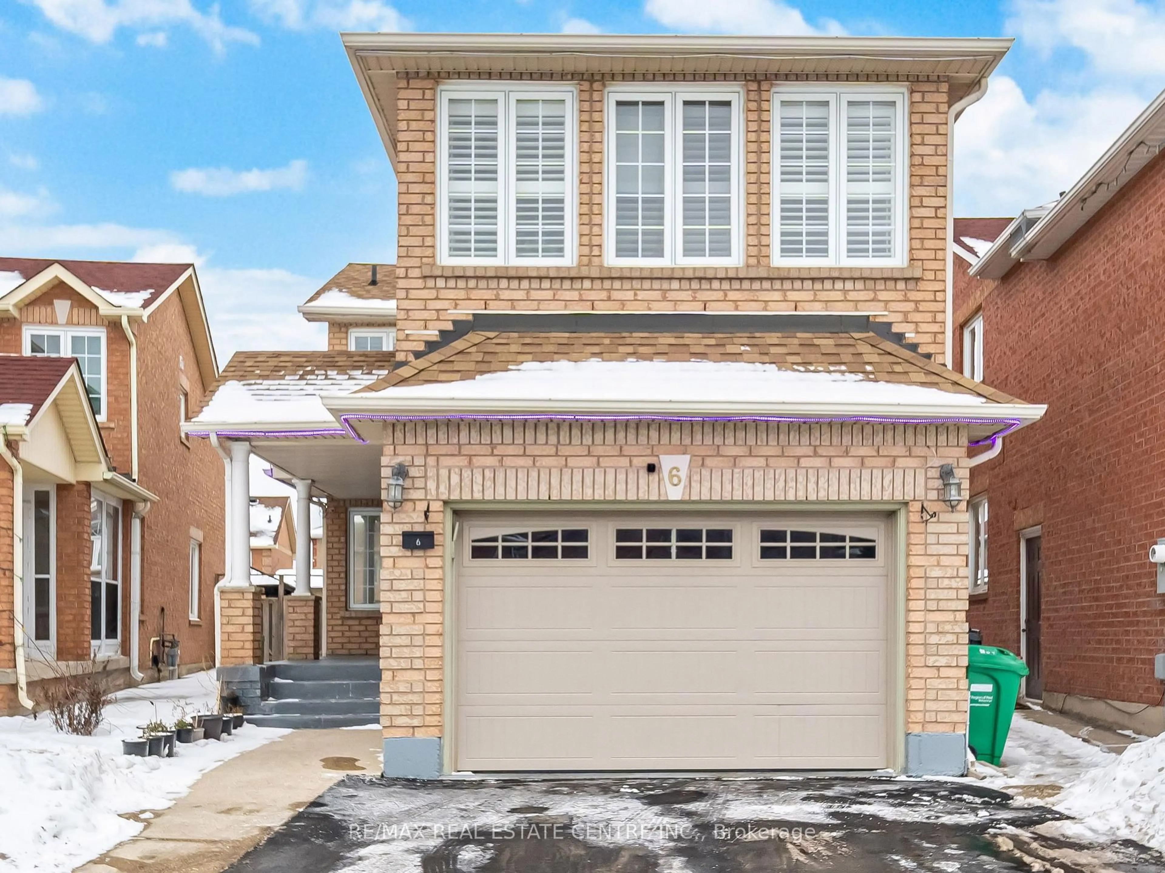 Home with brick exterior material, street for 6 Mannel Cres, Brampton Ontario L6Y 5E1