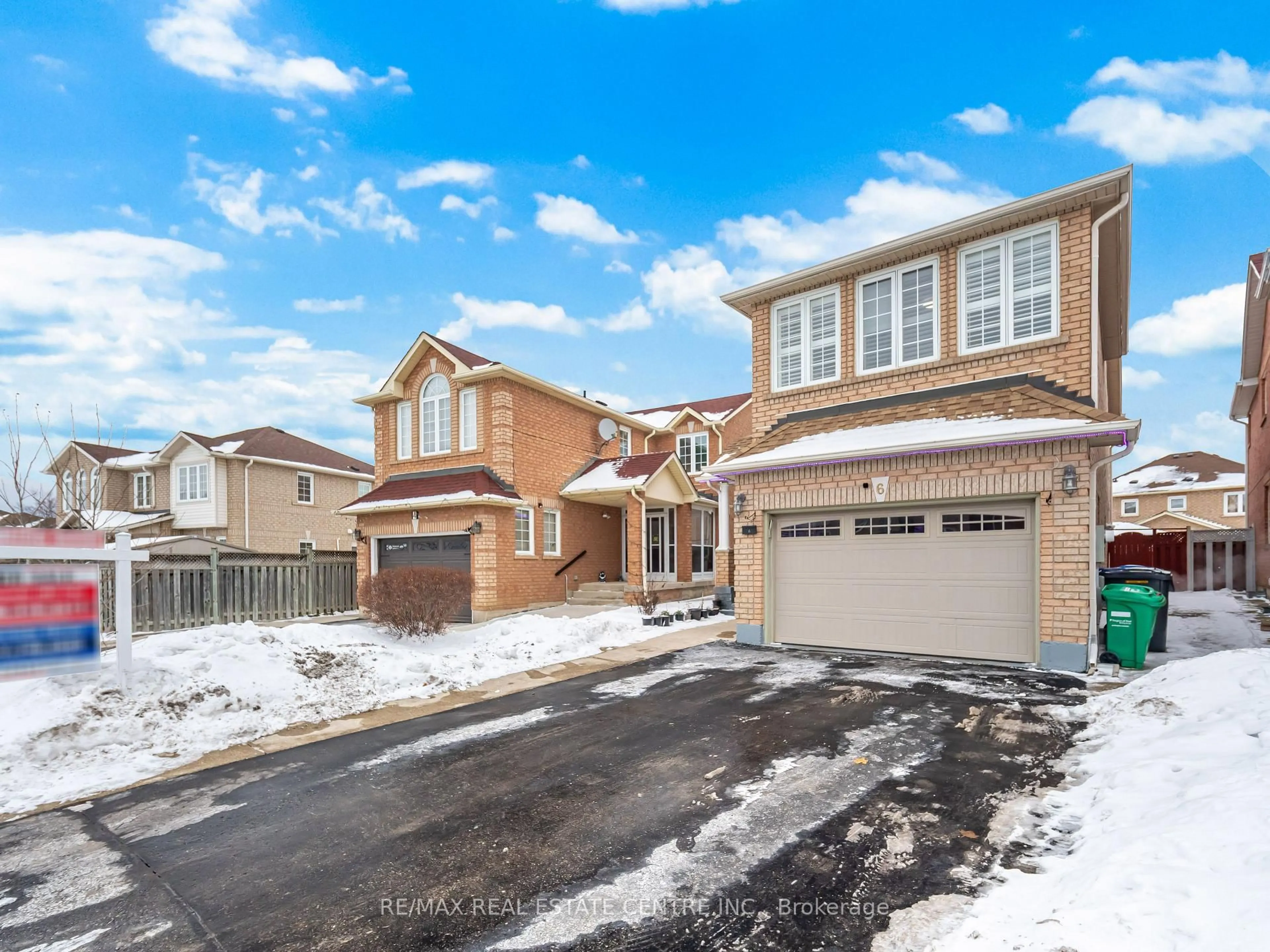Home with brick exterior material, street for 6 Mannel Cres, Brampton Ontario L6Y 5E1