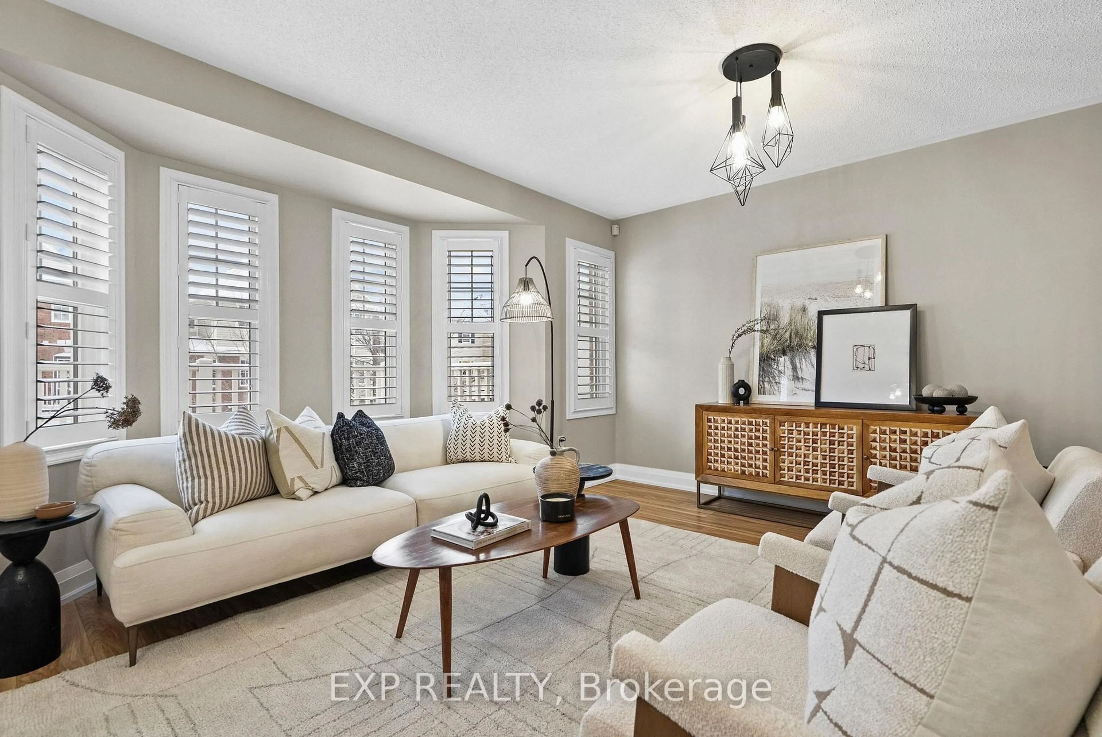 Living room with furniture, unknown for 945 Deverell Pl, Milton Ontario L9T 0M2