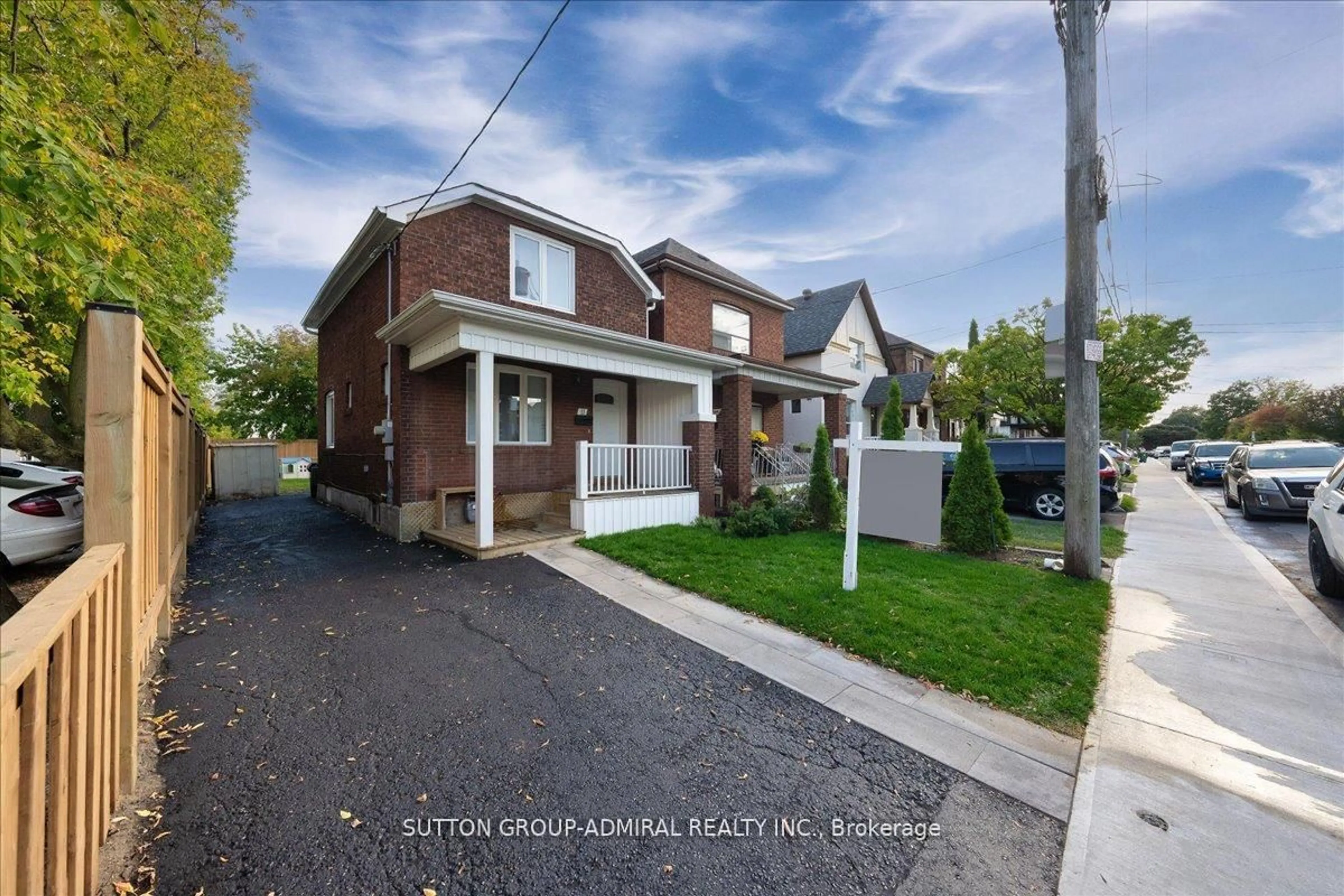 Home with brick exterior material, street for 11 Bowie Ave, Toronto Ontario M6E 2P1