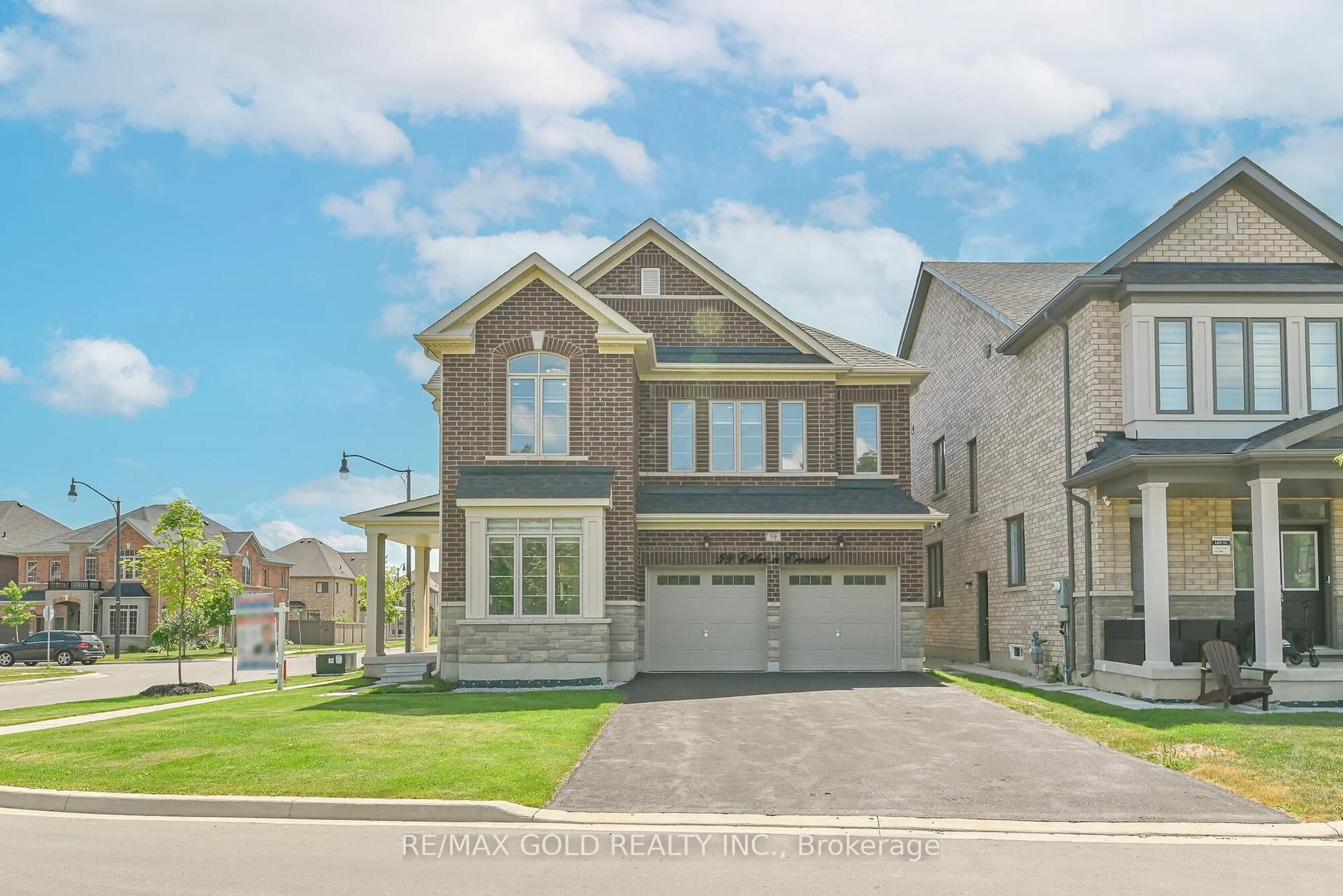Home with brick exterior material, street for 59 Cobriza Cres, Brampton Ontario L7A 5A6