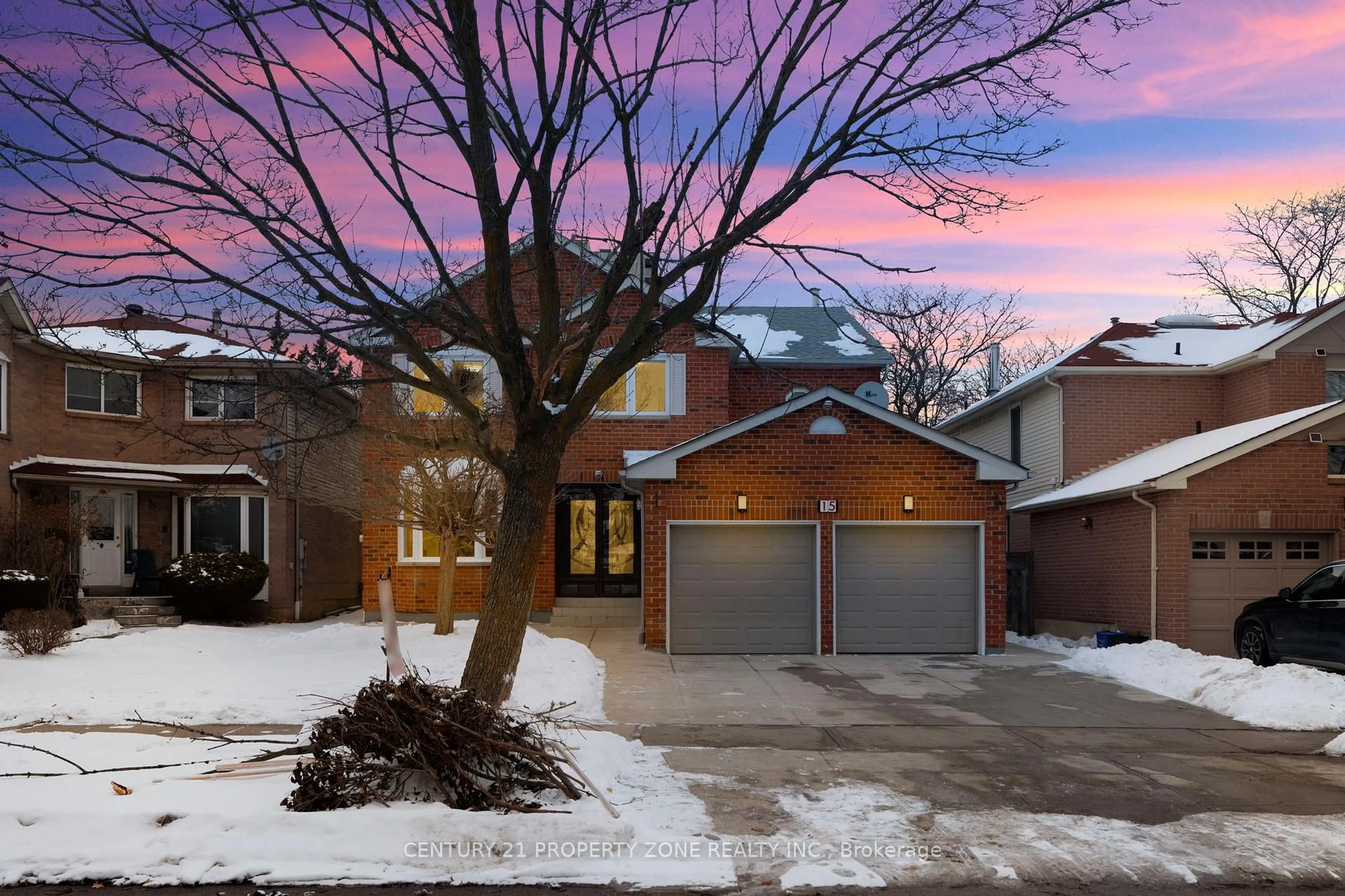 Home with brick exterior material, street for 15 Keystone Dr, Brampton Ontario L6Y 3K8