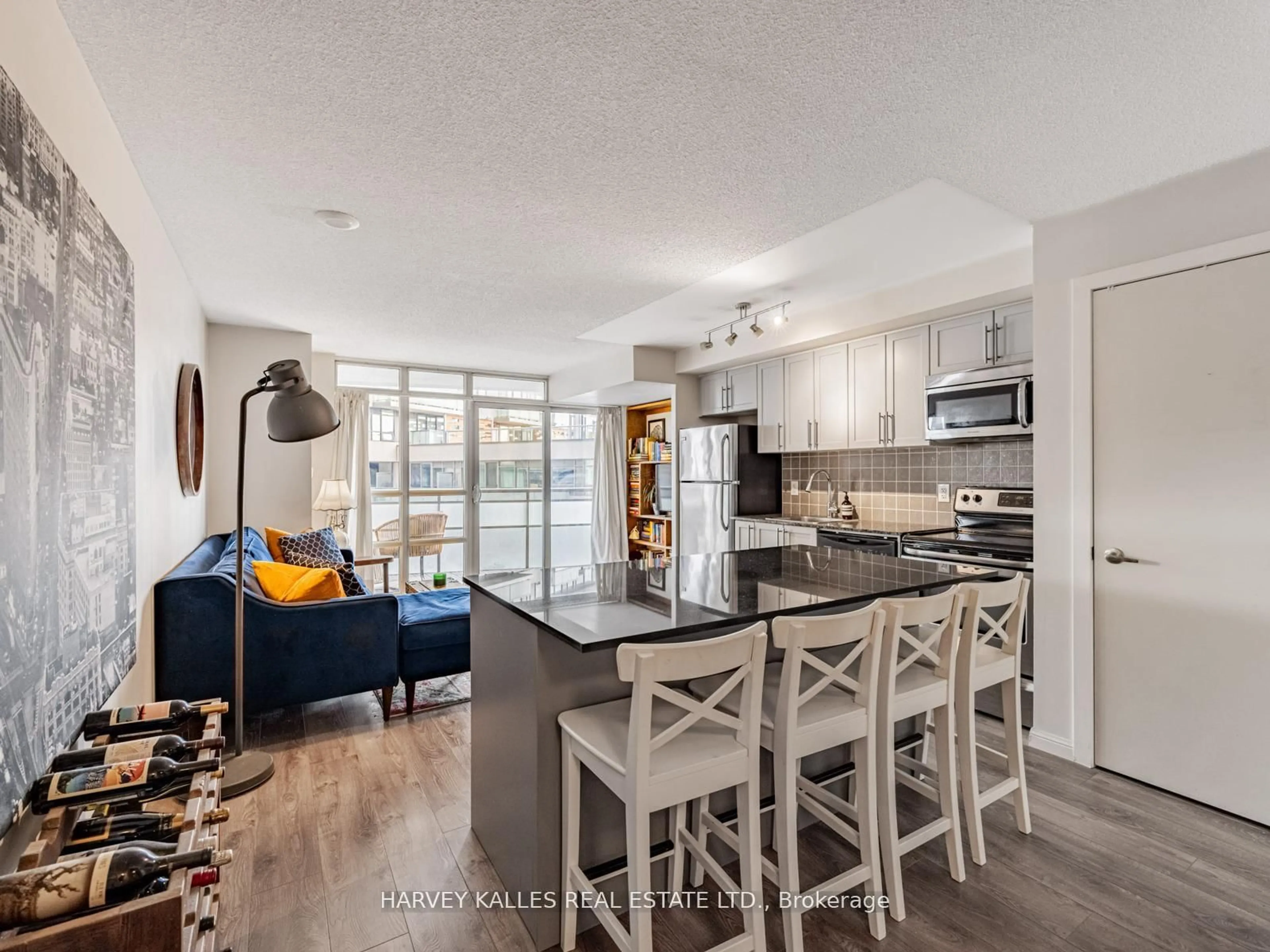 Open concept kitchen, unknown for 38 Joe Shuster Way #703, Toronto Ontario M6K 0A5