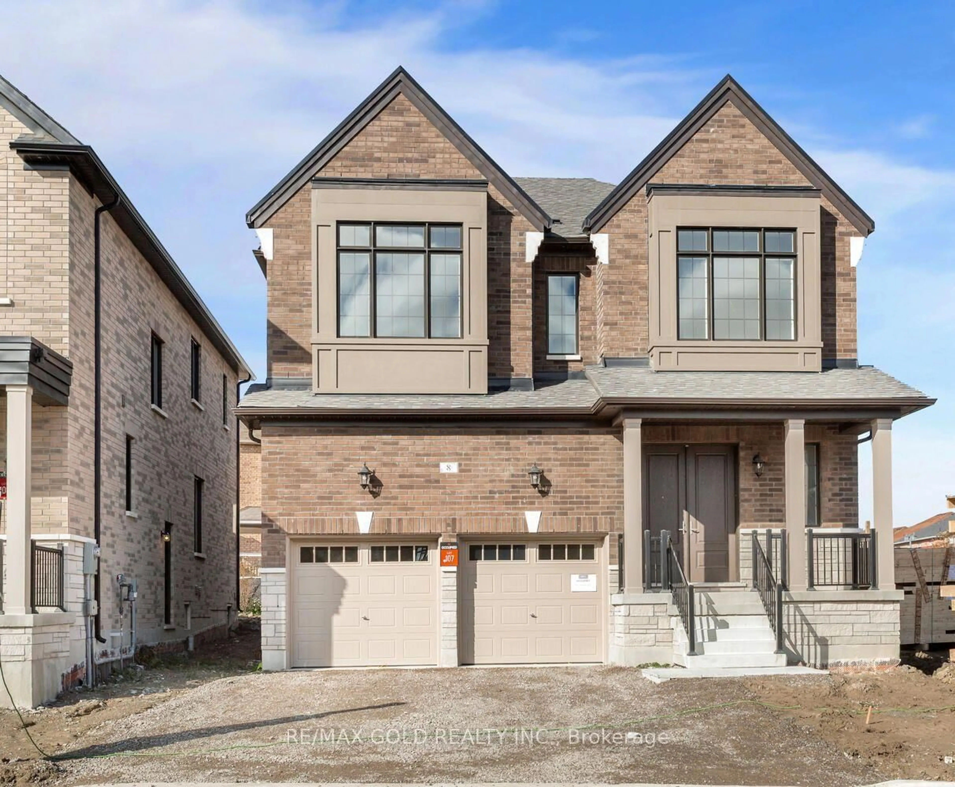 Home with brick exterior material, street for 8 Boswell Dr, Brampton Ontario L6P 4R7