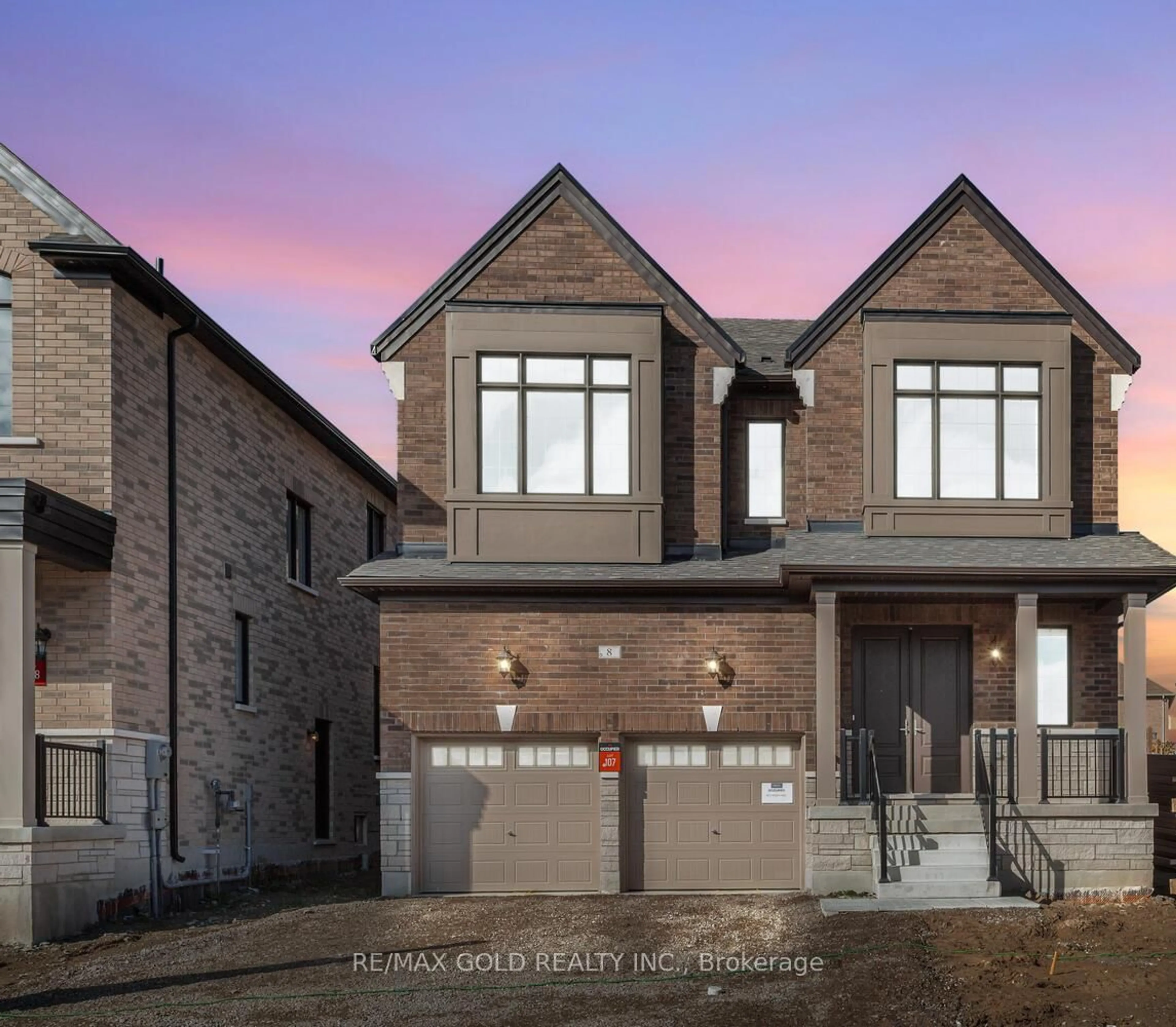 Home with brick exterior material, street for 8 Boswell Dr, Brampton Ontario L6P 4R7