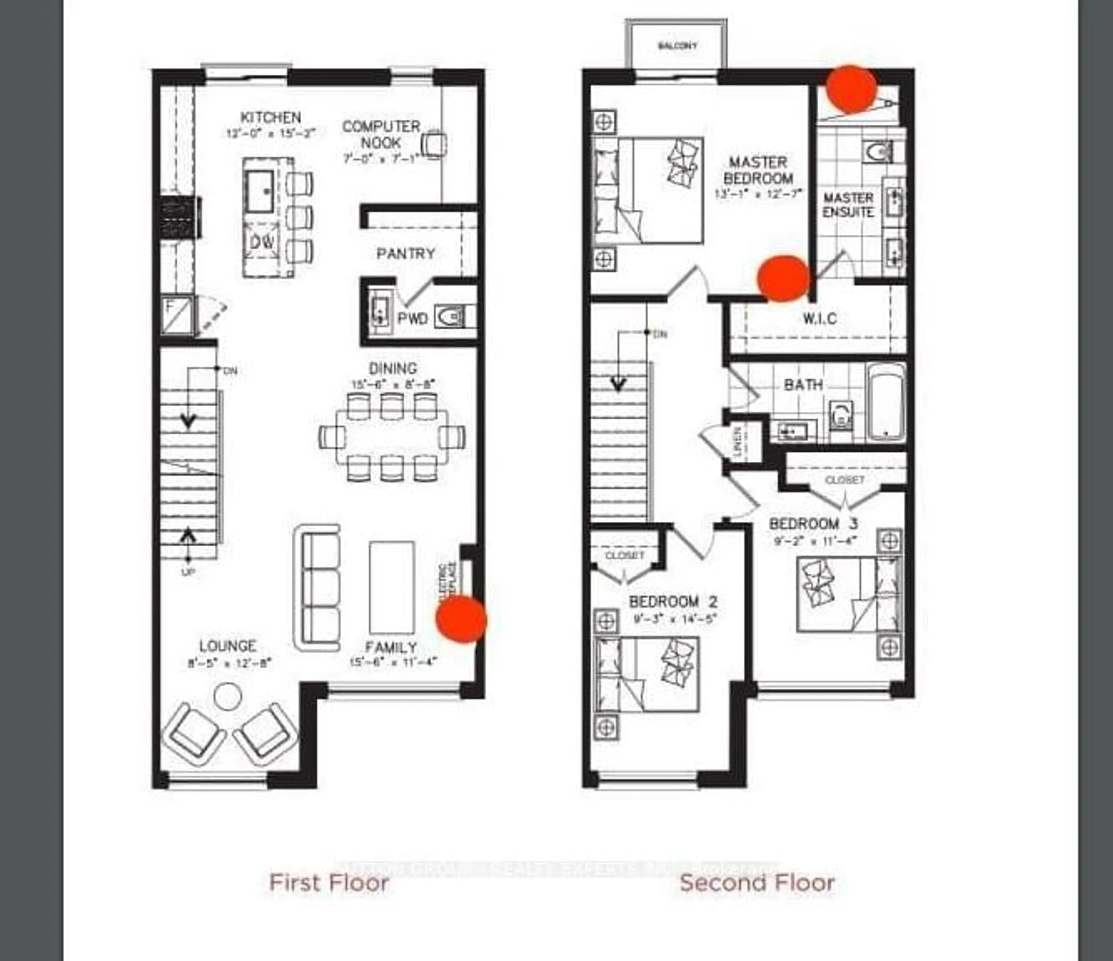 Floor plan for 5 Taylor Crt, Caledon Ontario L7E 2R7