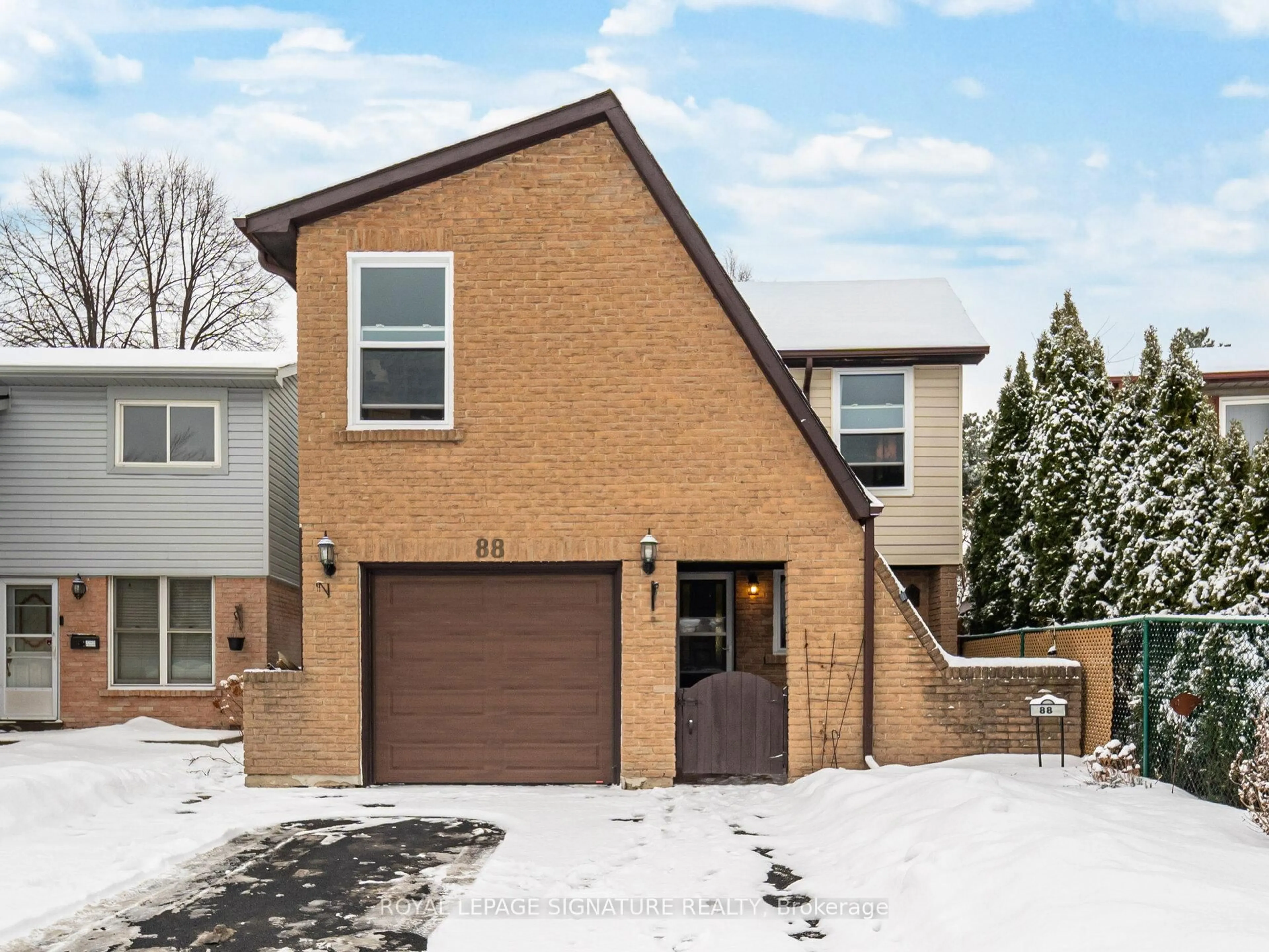 Home with brick exterior material, street for 88 Harridine Rd, Brampton Ontario L6X 2X2