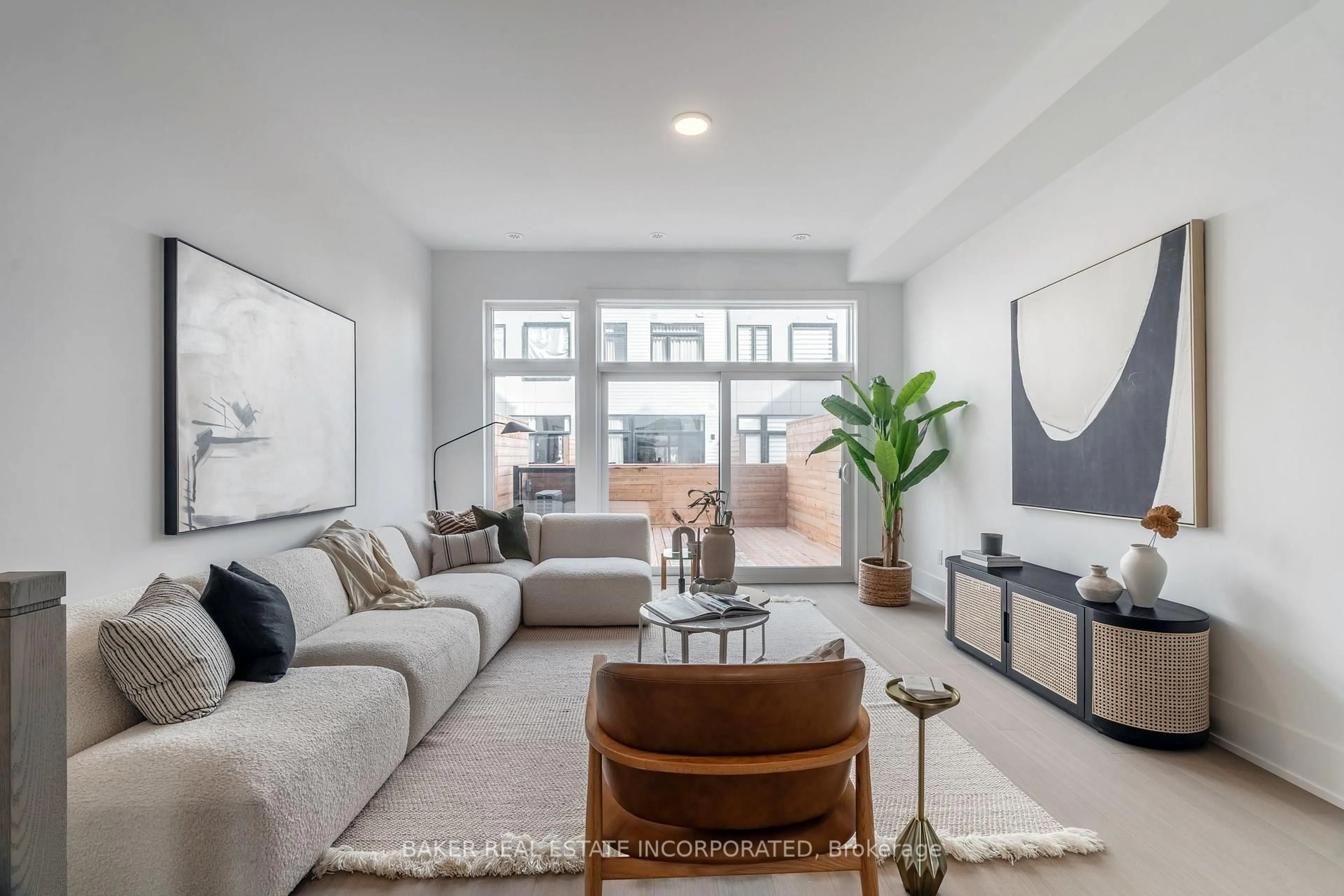 Living room with furniture, unknown for 35 Lou Parsons Way #59, Mississauga Ontario L5H 0B2