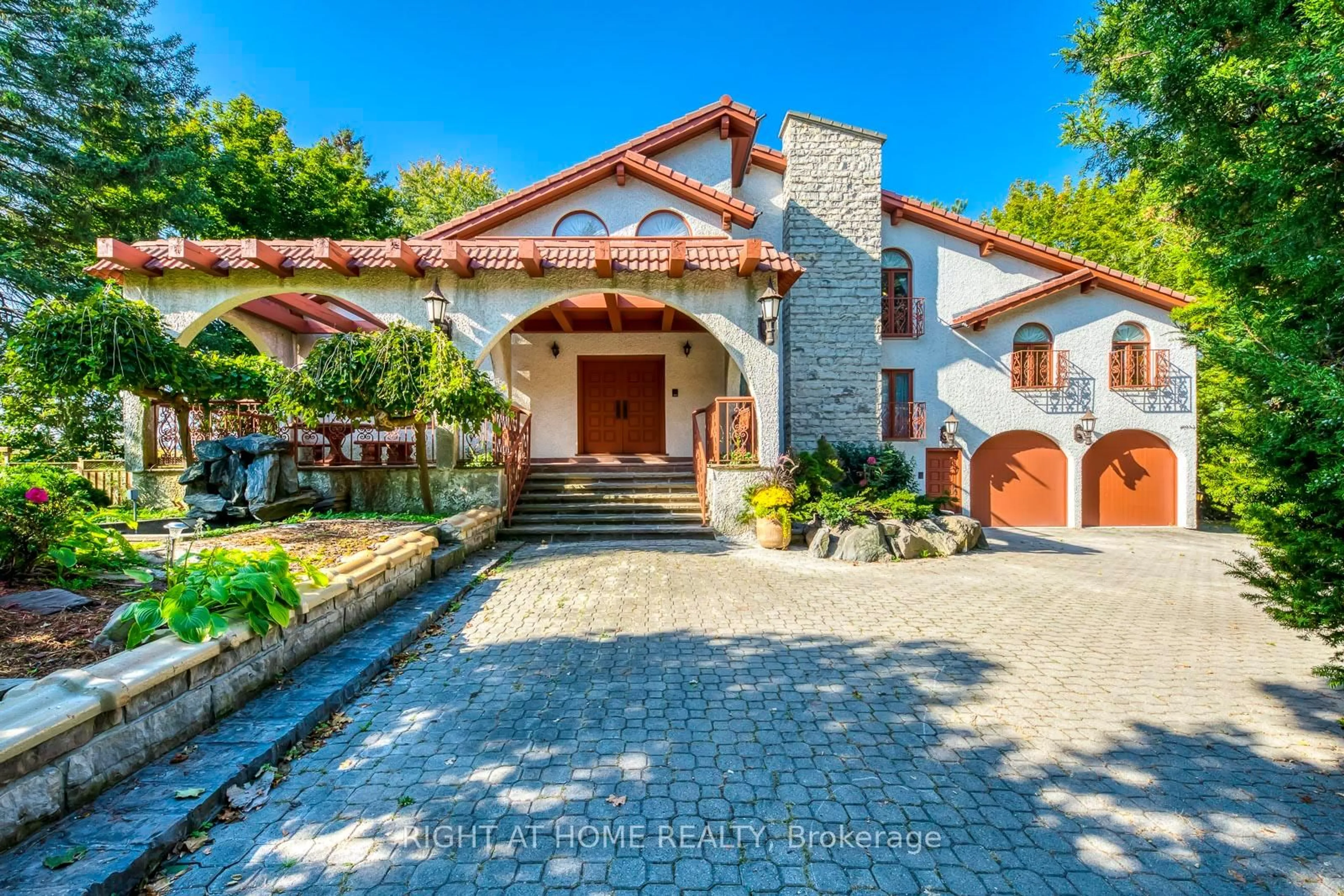 Home with brick exterior material, street for 1 Farmer's Lane, Caledon Ontario L7E 3K1