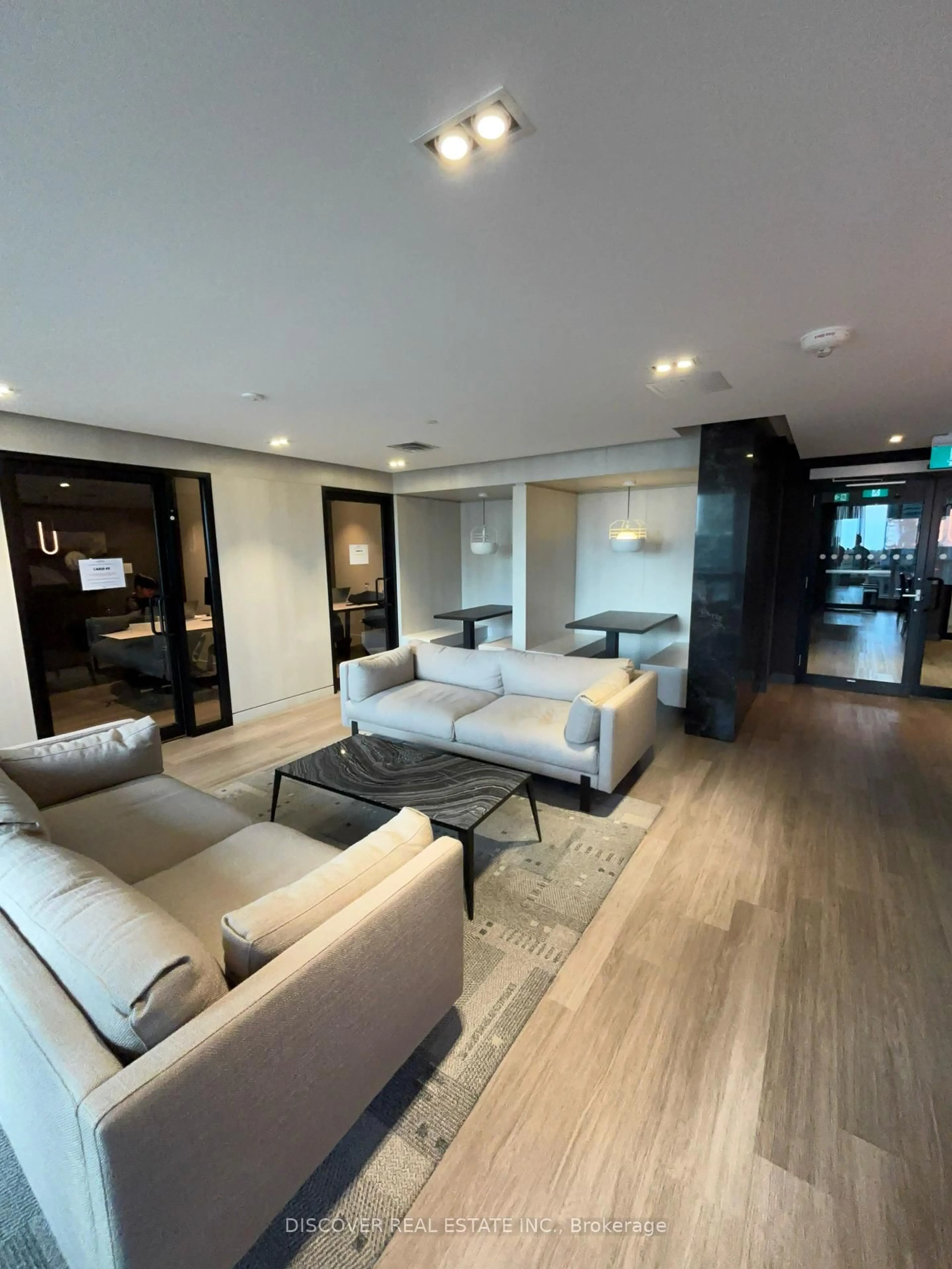 Living room with furniture, unknown for 4065 Confederation Pkwy #3704, Mississauga Ontario L5B 0L4