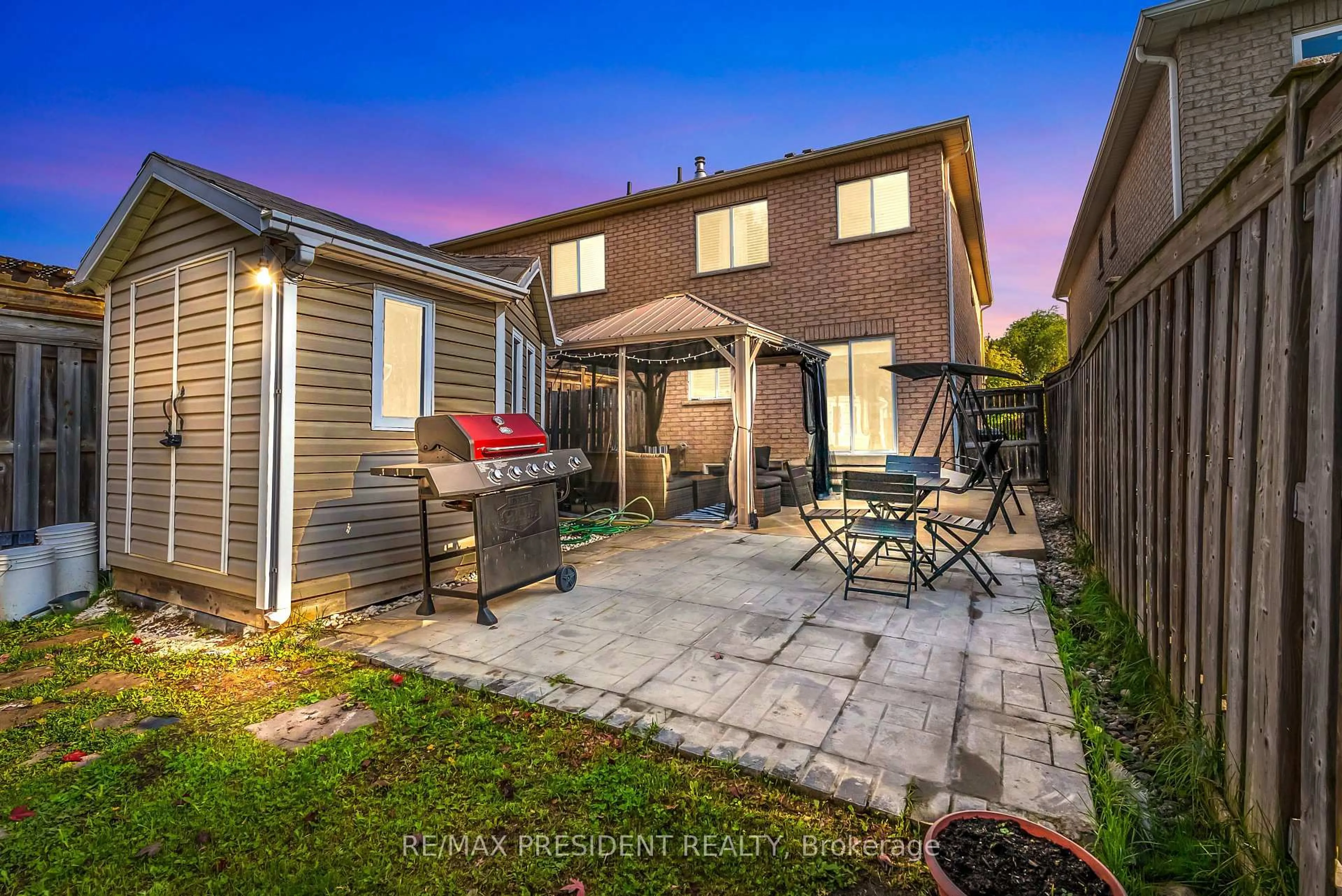 Patio, street for 82 TARQUINI Cres, Caledon Ontario L7E 2Z5