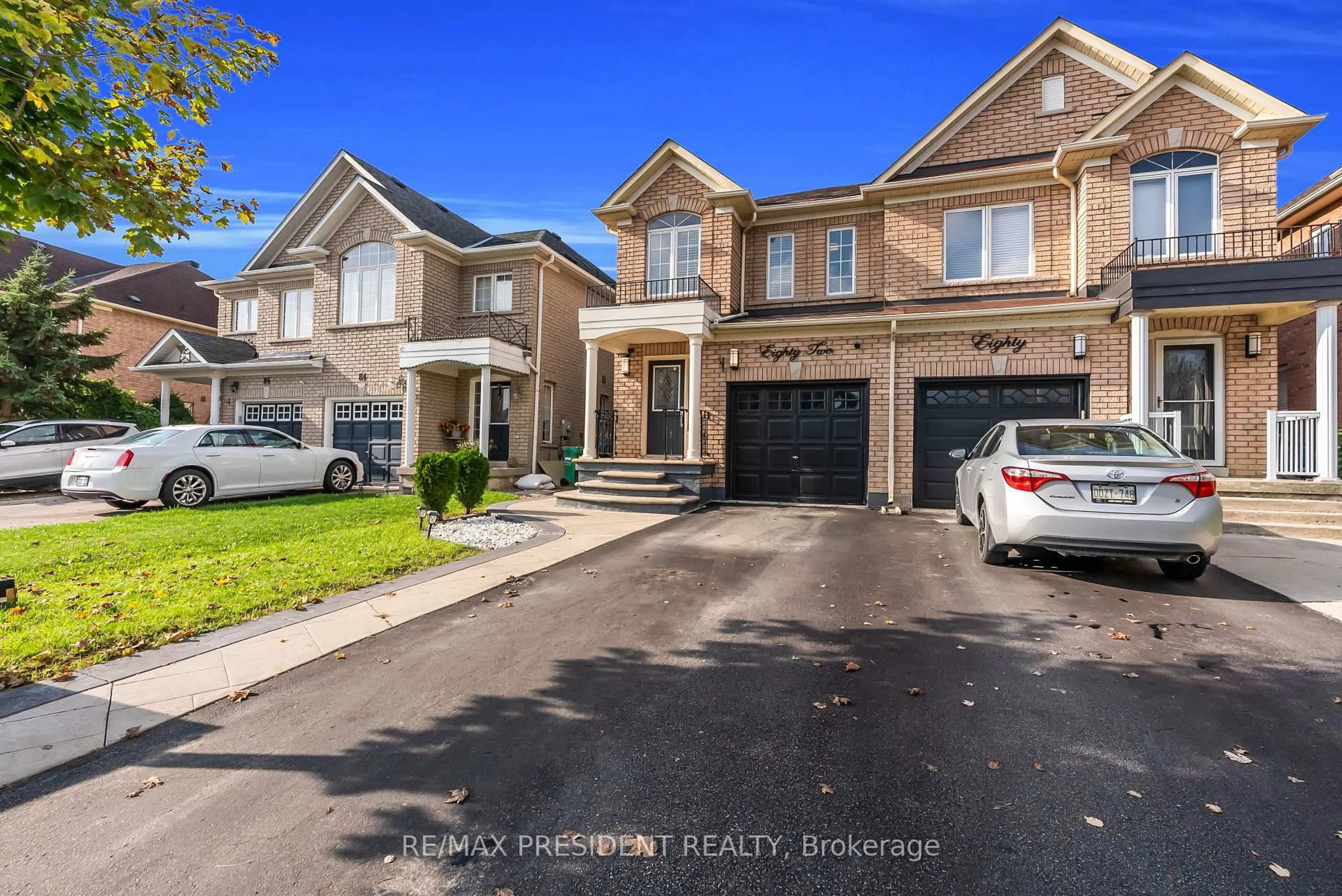 Home with brick exterior material, street for 82 TARQUINI Cres, Caledon Ontario L7E 2Z5