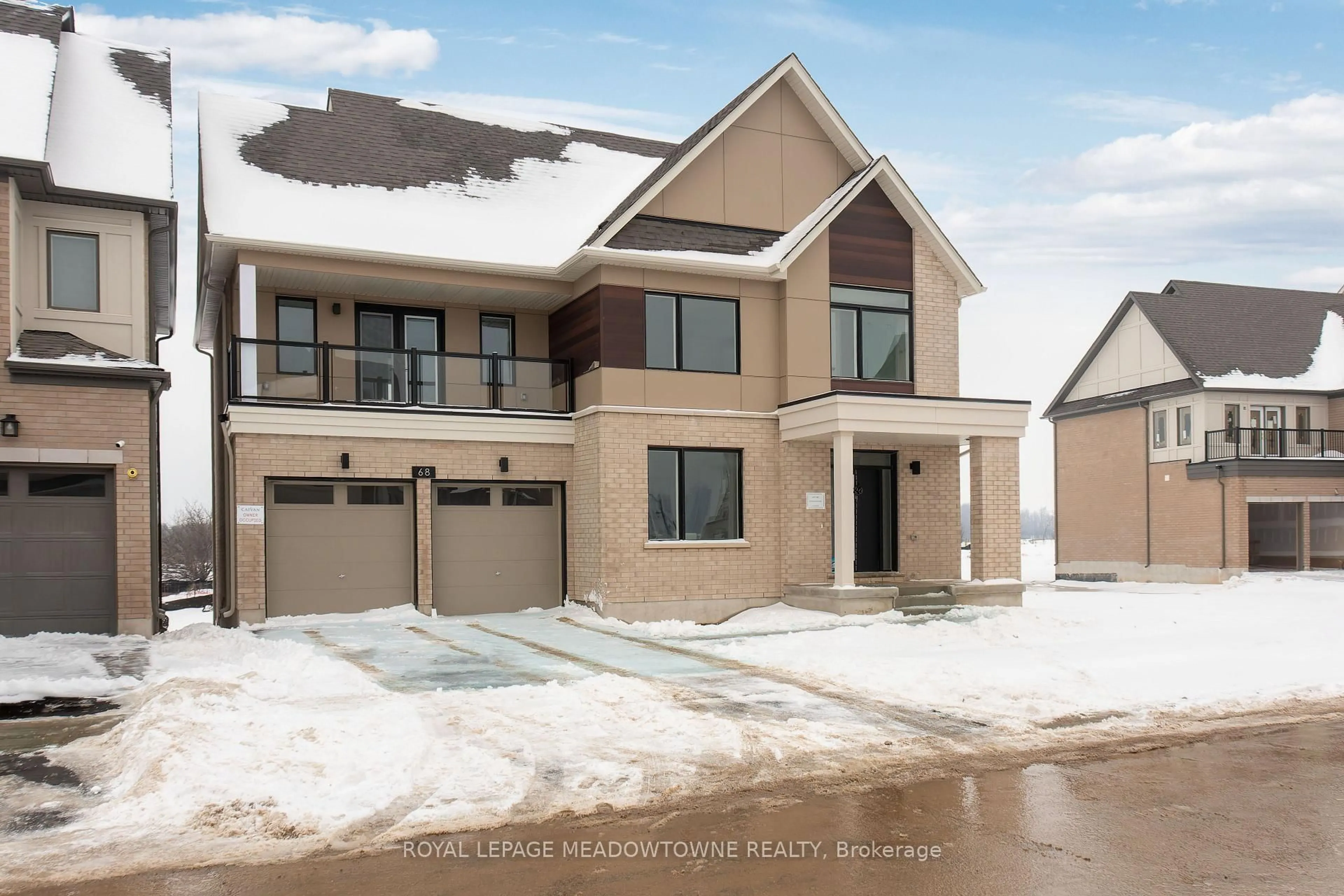 Home with brick exterior material, unknown for 68 Spiritwood Way, Brampton Ontario L7A 5L9