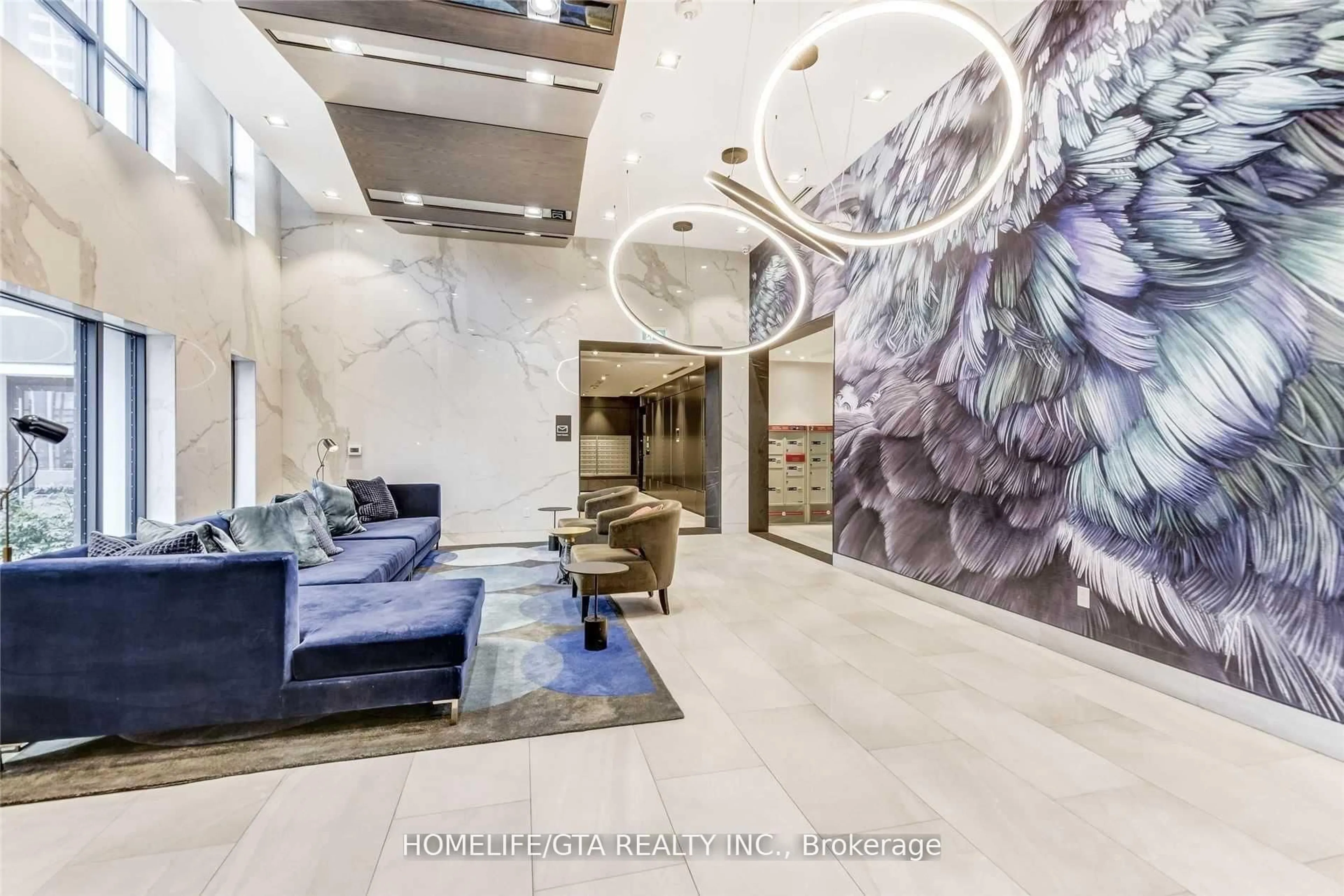 Lobby for 9 Mabelle Ave #1526, Toronto Ontario M9A 0E1