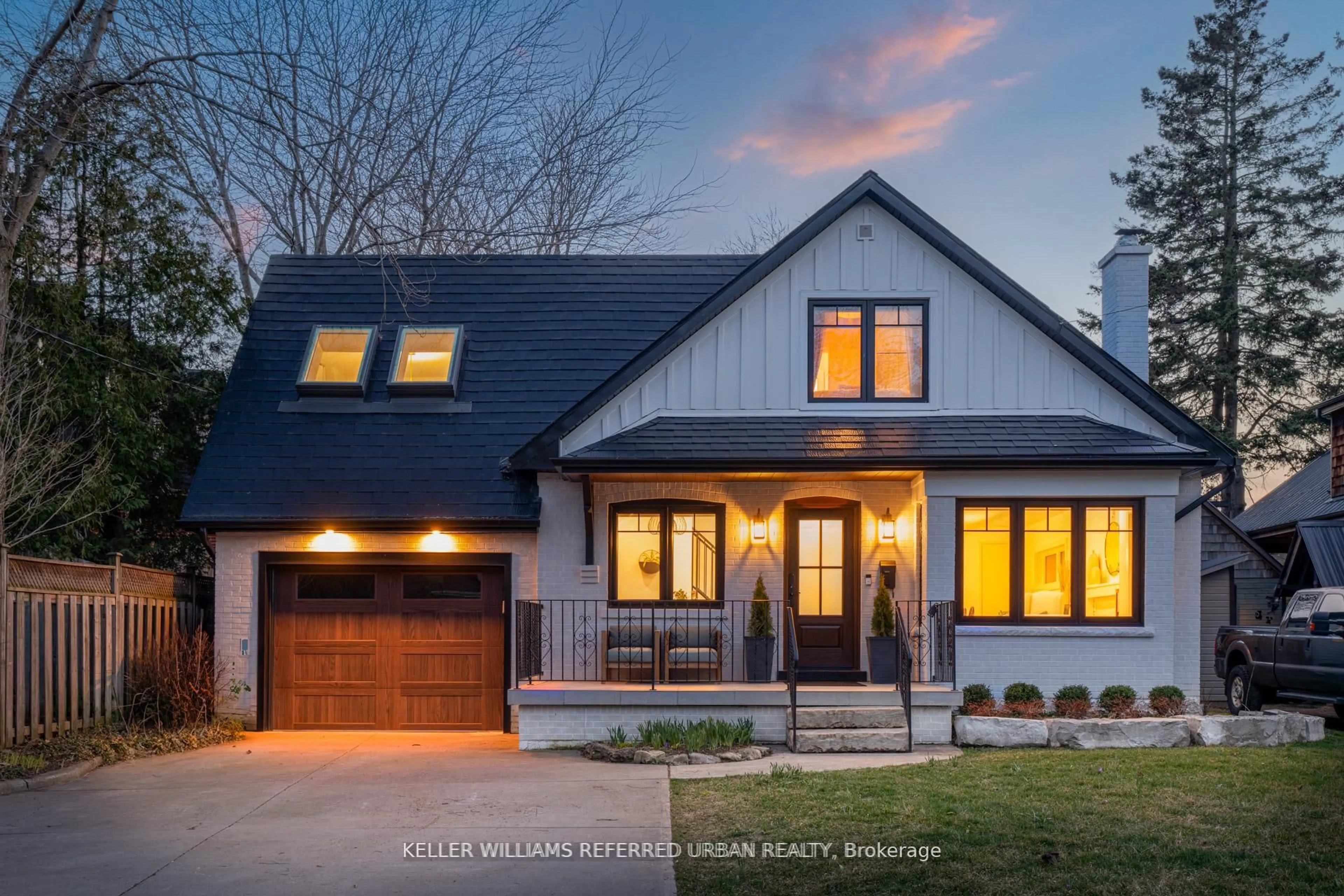 Home with brick exterior material, street for 12 Wesley Ave, Mississauga Ontario L5H 2M5