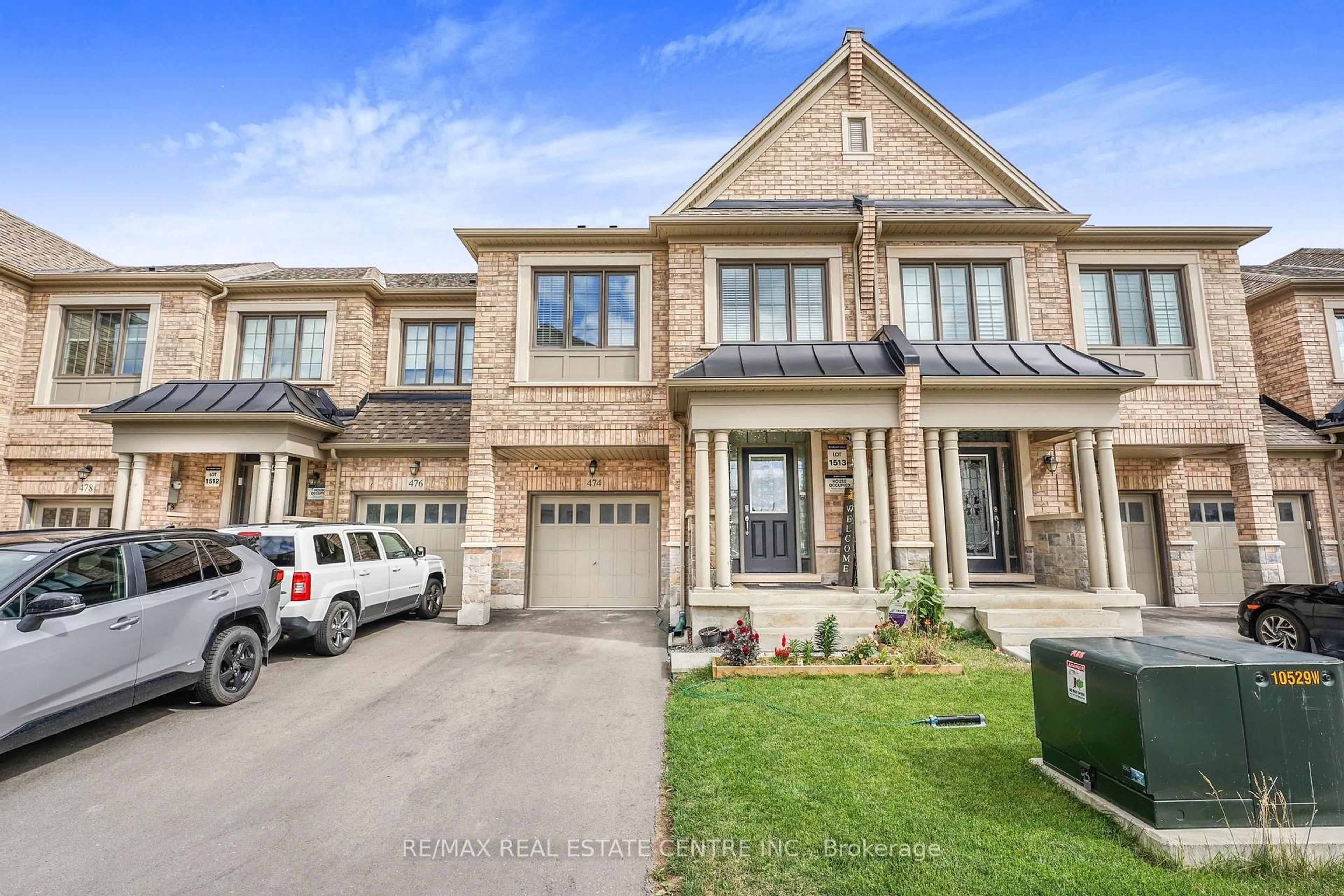 Home with brick exterior material, street for 474 Sheaffe Pl, Milton Ontario L9E 1J9