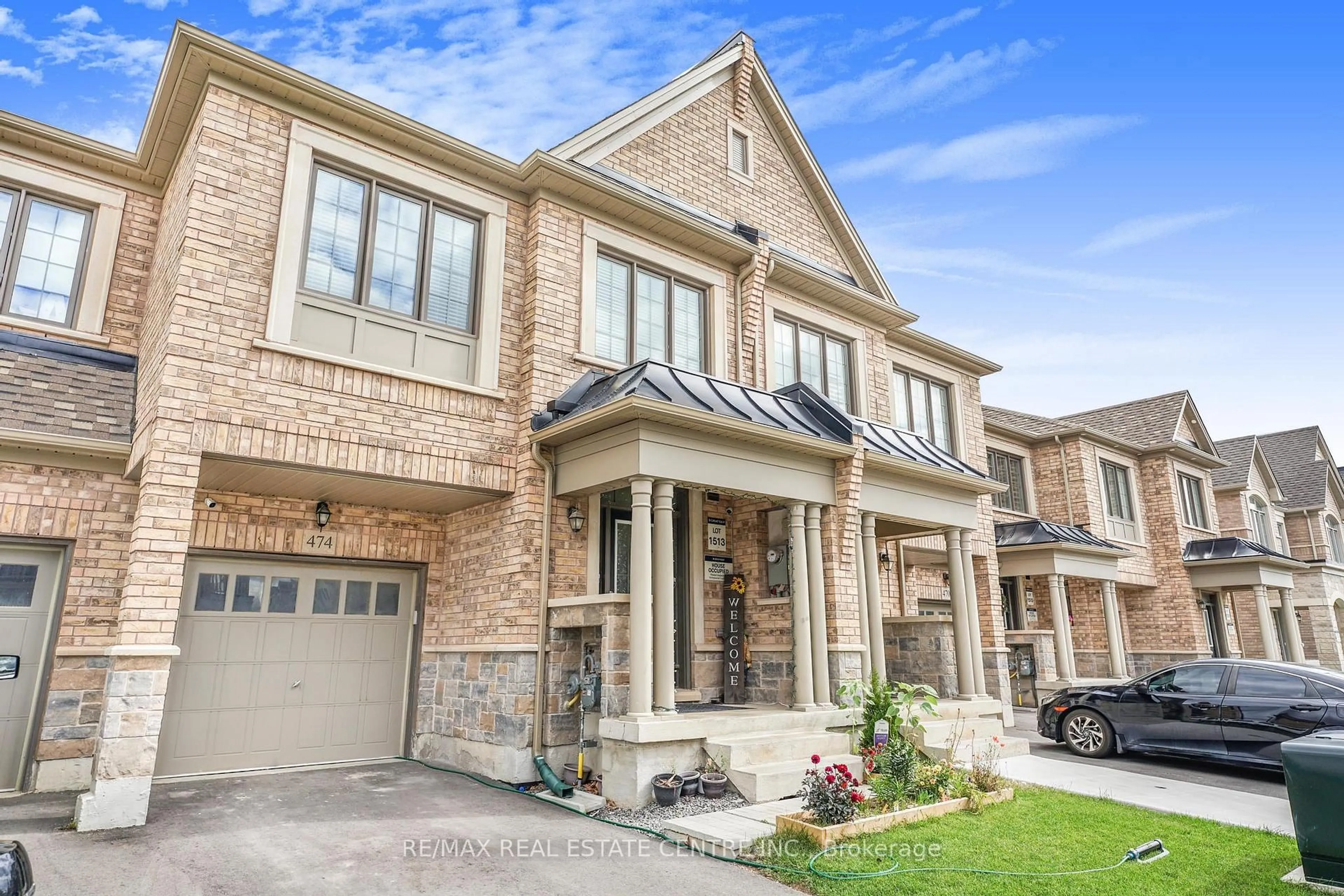 Home with brick exterior material, street for 474 Sheaffe Pl, Milton Ontario L9E 1J9