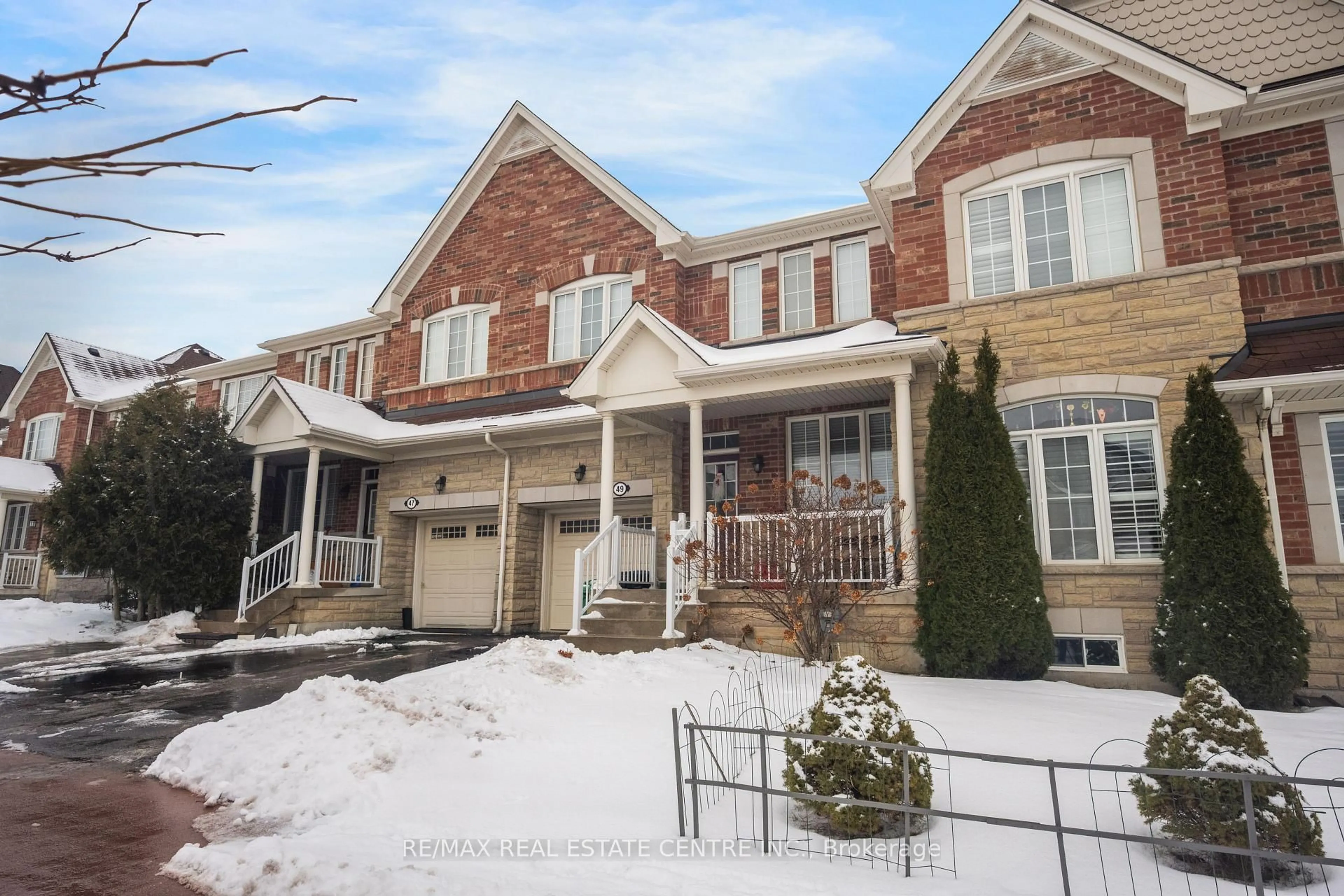 Home with brick exterior material, street for 49 Wardsville Dr, Brampton Ontario L6Y 0T7