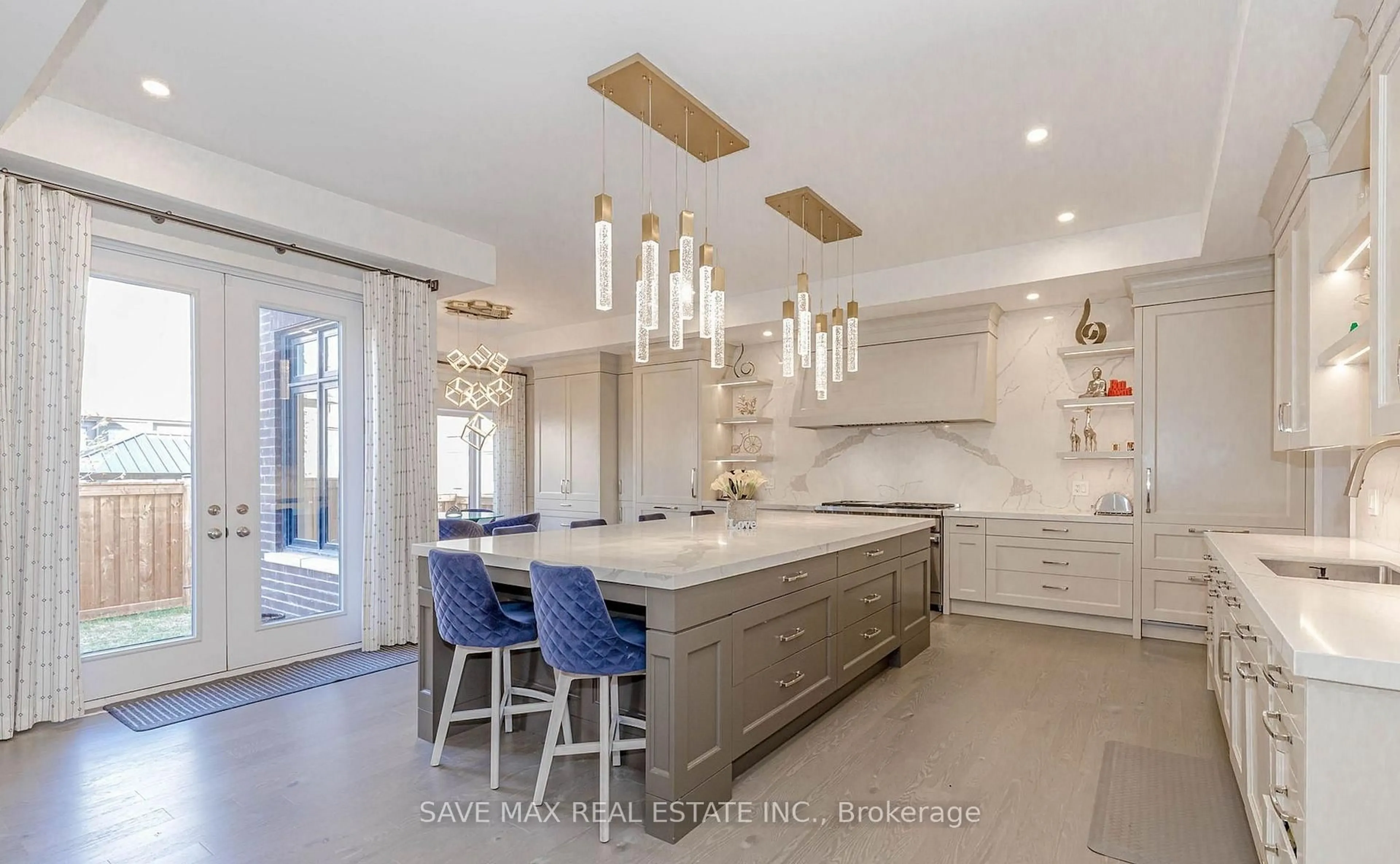 Contemporary kitchen, ceramic/tile floor for 1217 Ironbridge Rd, Oakville Ontario L6M 5M5