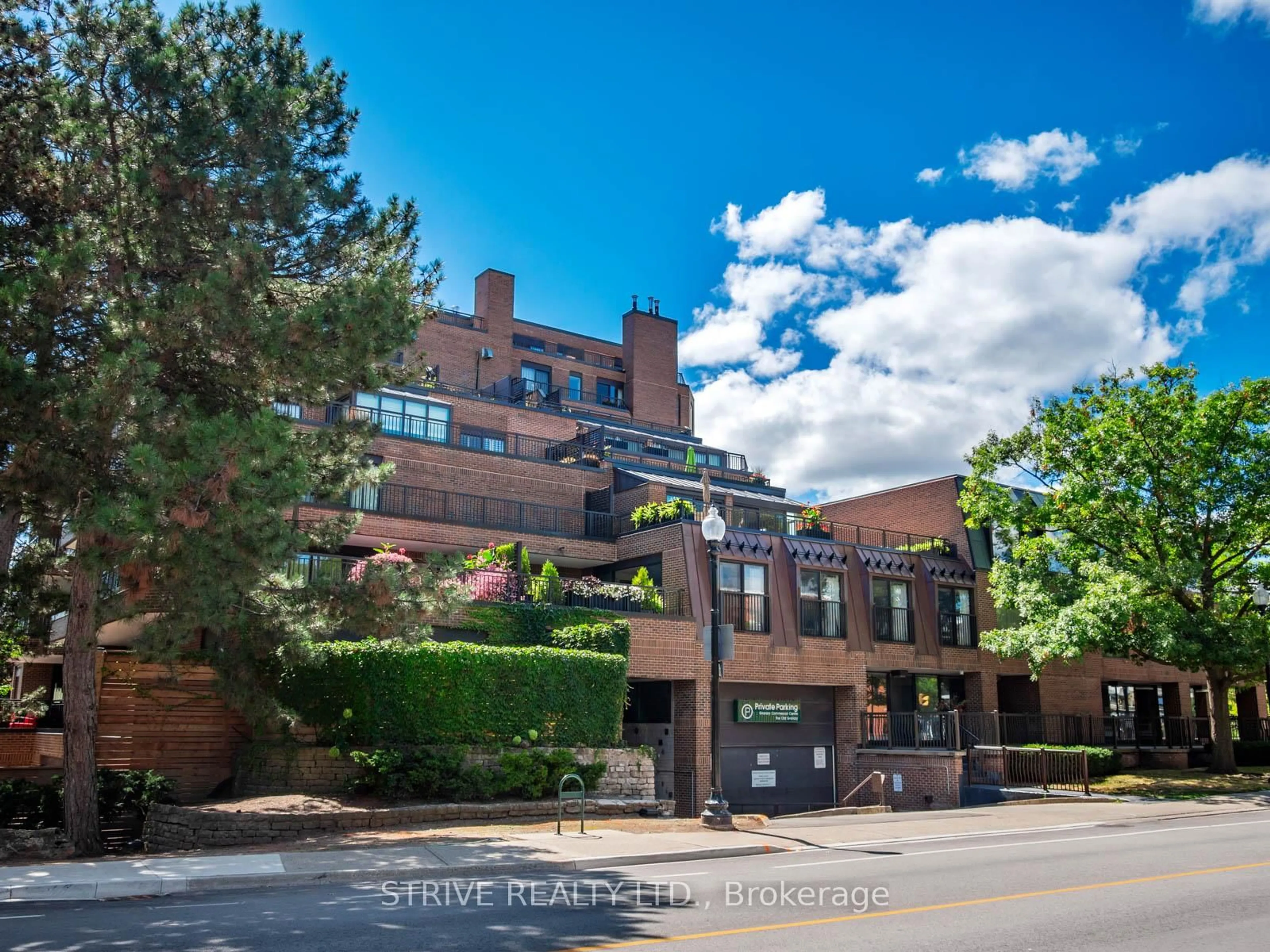 Home with brick exterior material, street for 100 Lakeshore Rd #610, Oakville Ontario L6J 6M9