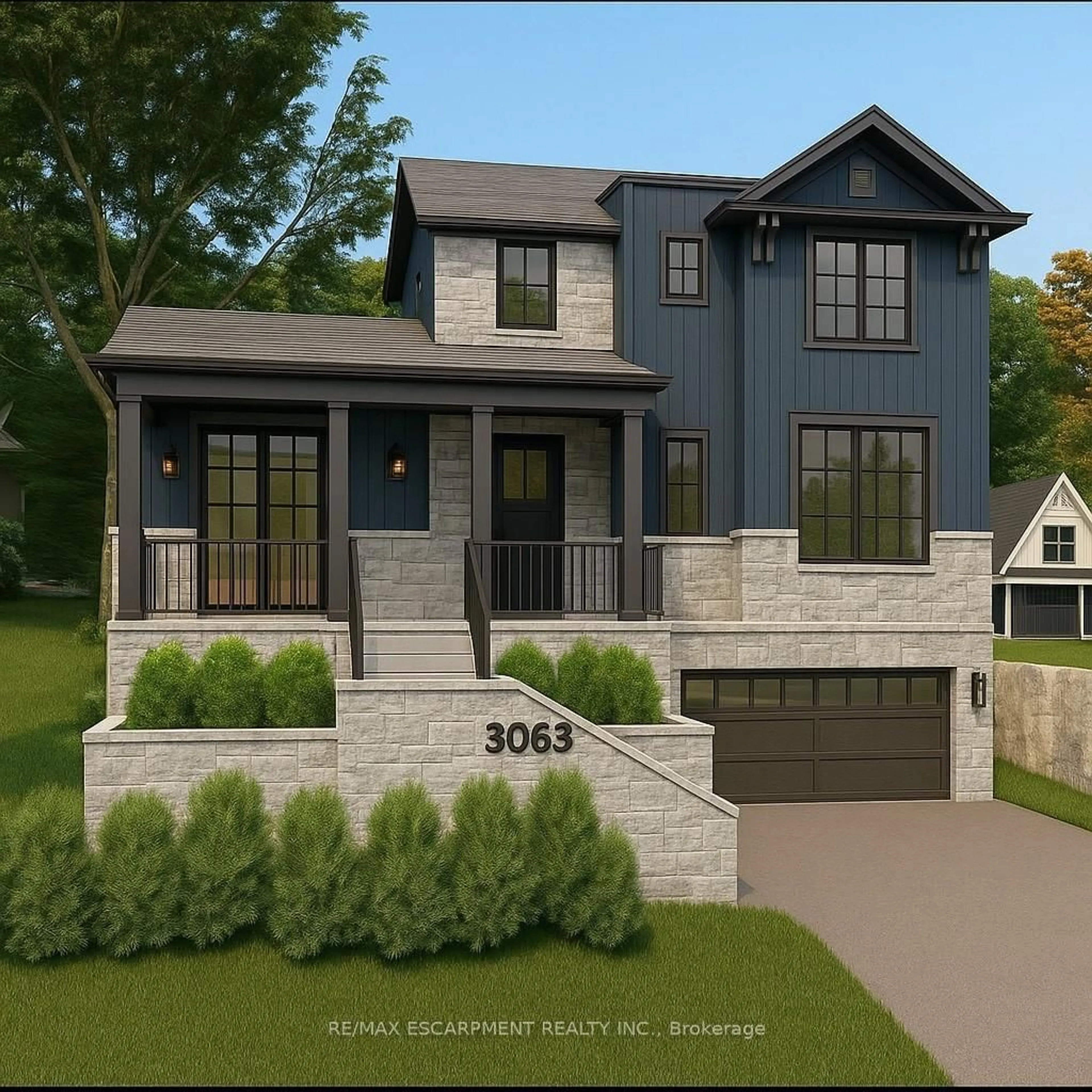 Home with brick exterior material, street for 3063 Woodland Park Dr, Burlington Ontario L7N 1K8