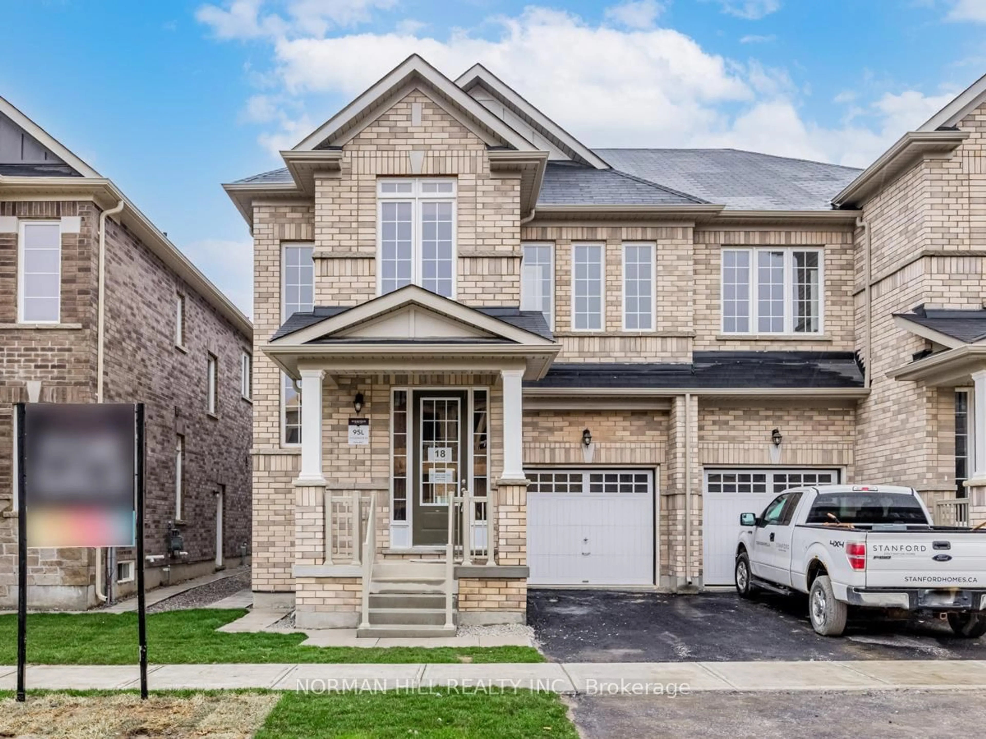 Home with brick exterior material, street for 18 Guildhouse Dr, Brampton Ontario L7A 4W5