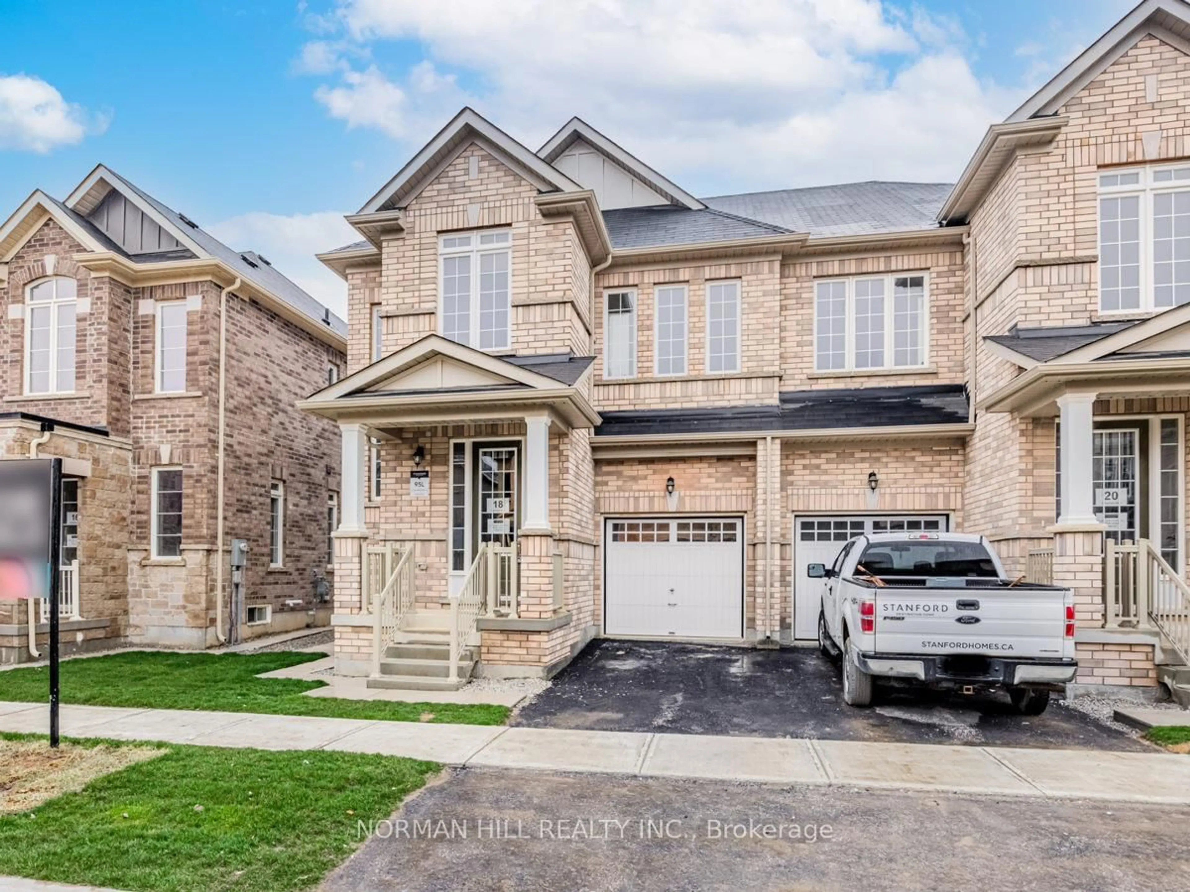 Home with brick exterior material, street for 18 Guildhouse Dr, Brampton Ontario L7A 4W5