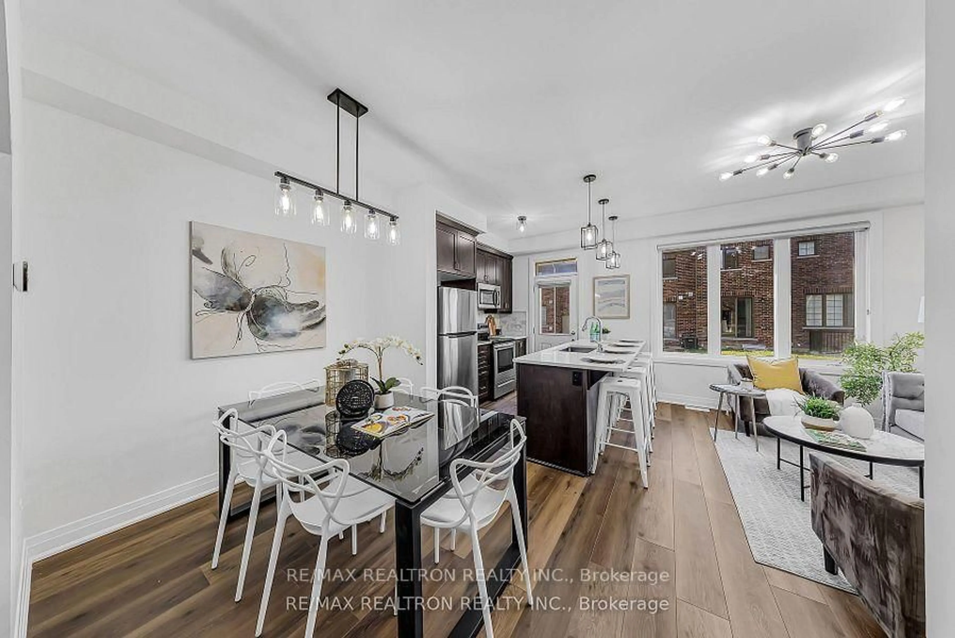 Open concept kitchen, unknown for 8 Emily St, Brampton Ontario L7A 0A9