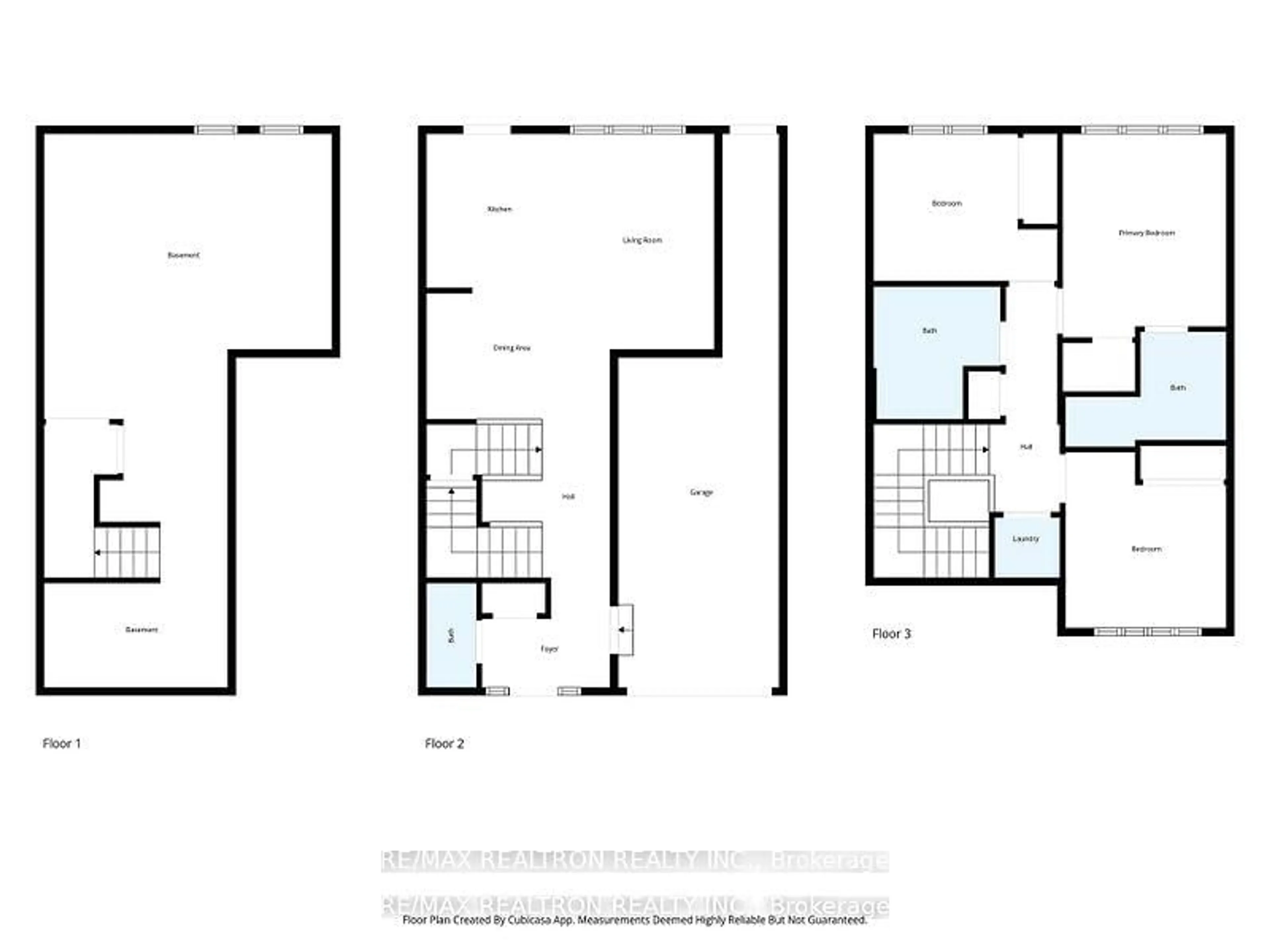 Floor plan for 8 Emily St, Brampton Ontario L7A 0A9