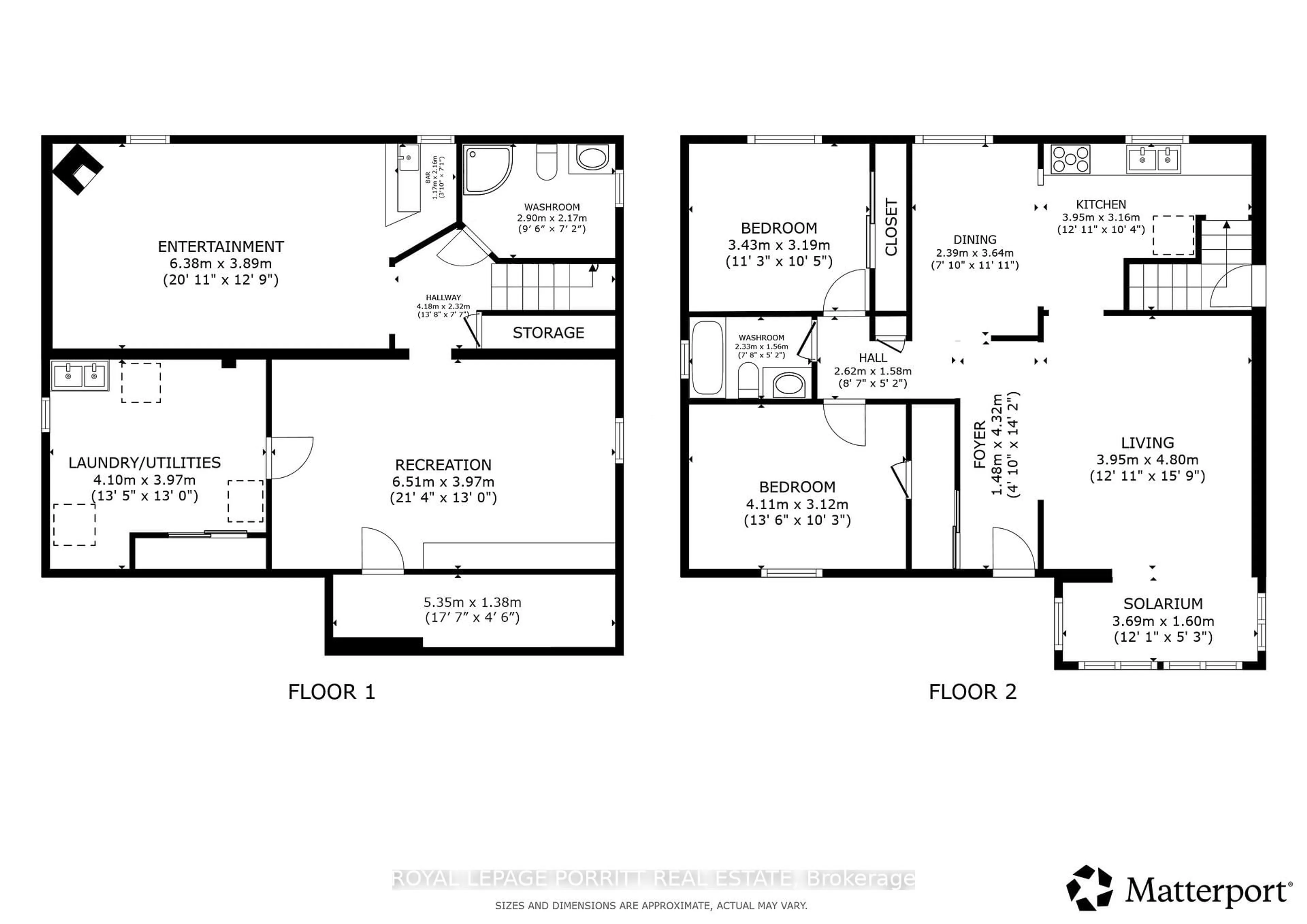 Floor plan for 1 Aintree Crt, Toronto Ontario M8W 2E1