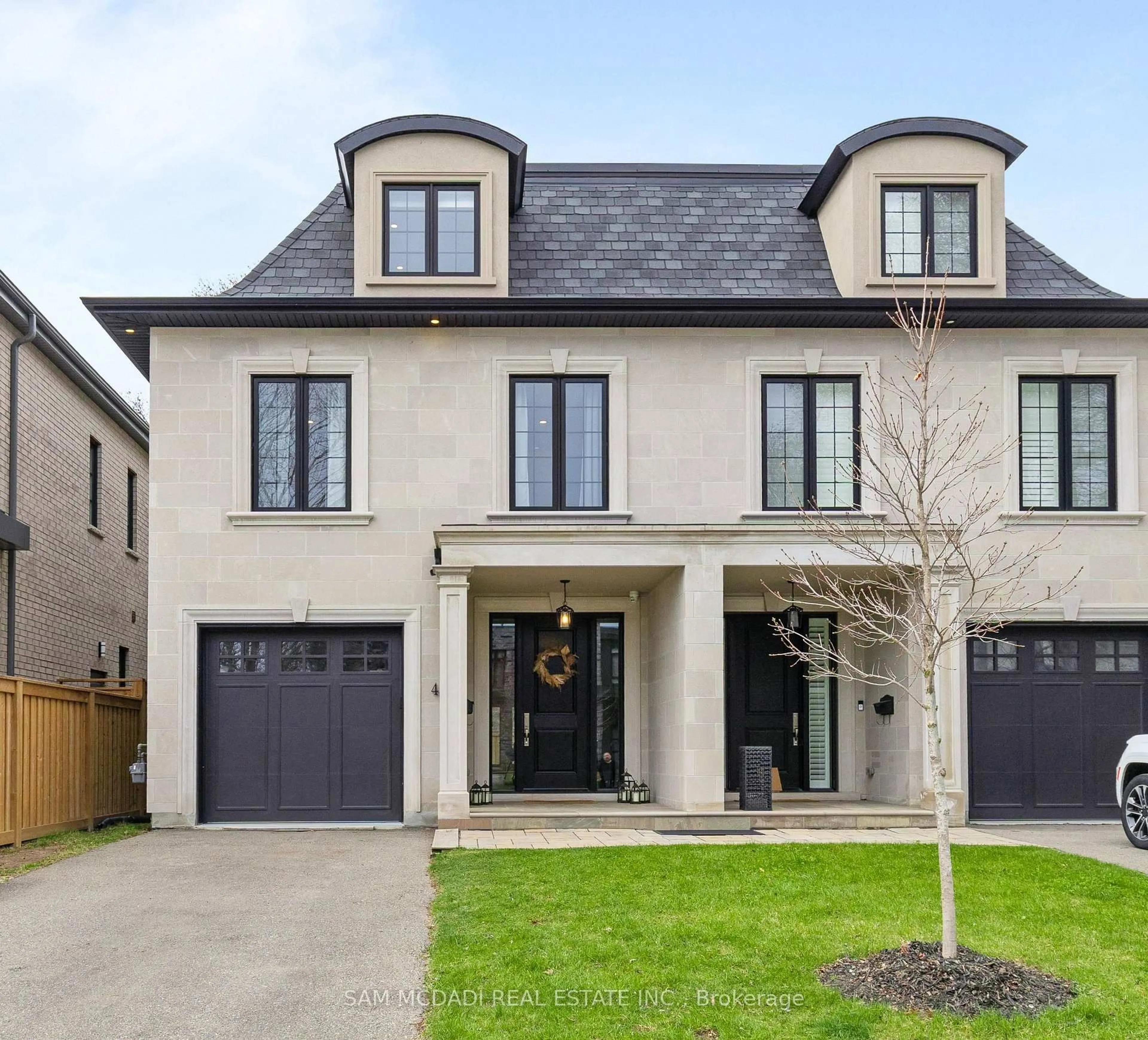 Home with brick exterior material, street for 4 Iroquois Ave, Mississauga Ontario L5G 1M6