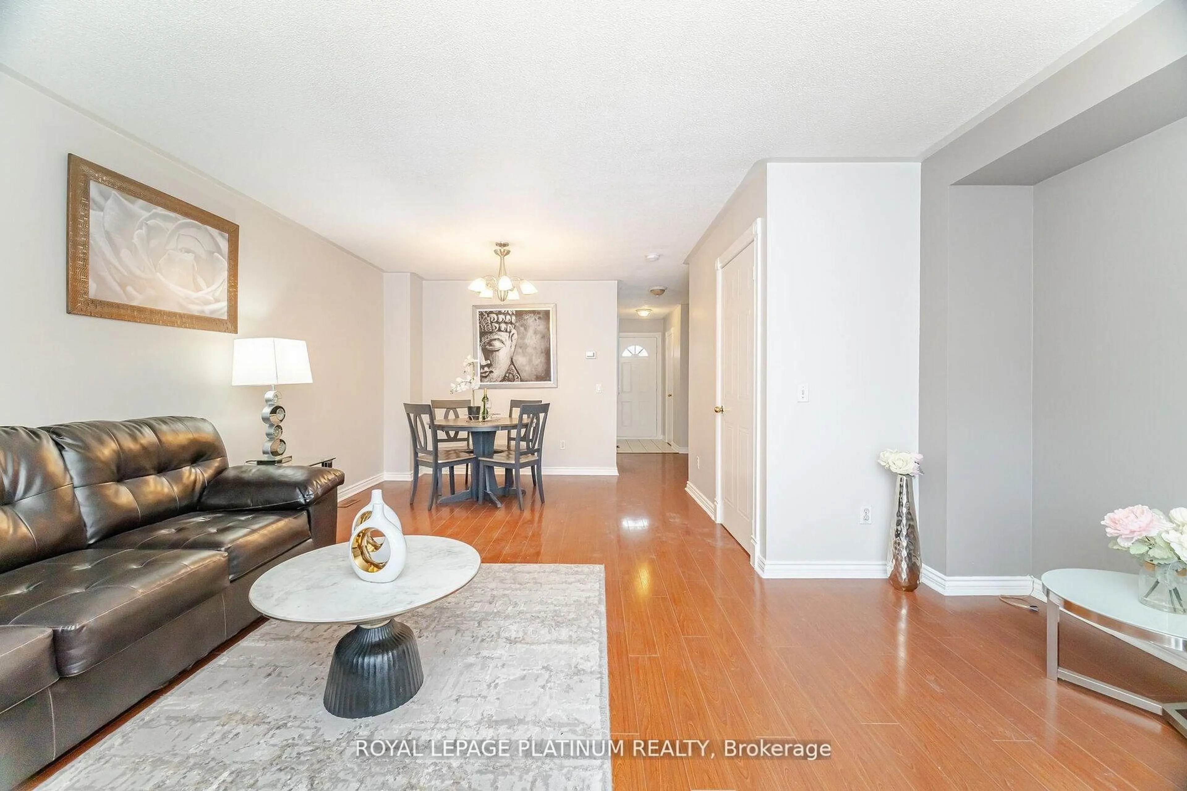 Living room with furniture, unknown for 51 Softneedle Ave, Brampton Ontario L6R 1K7