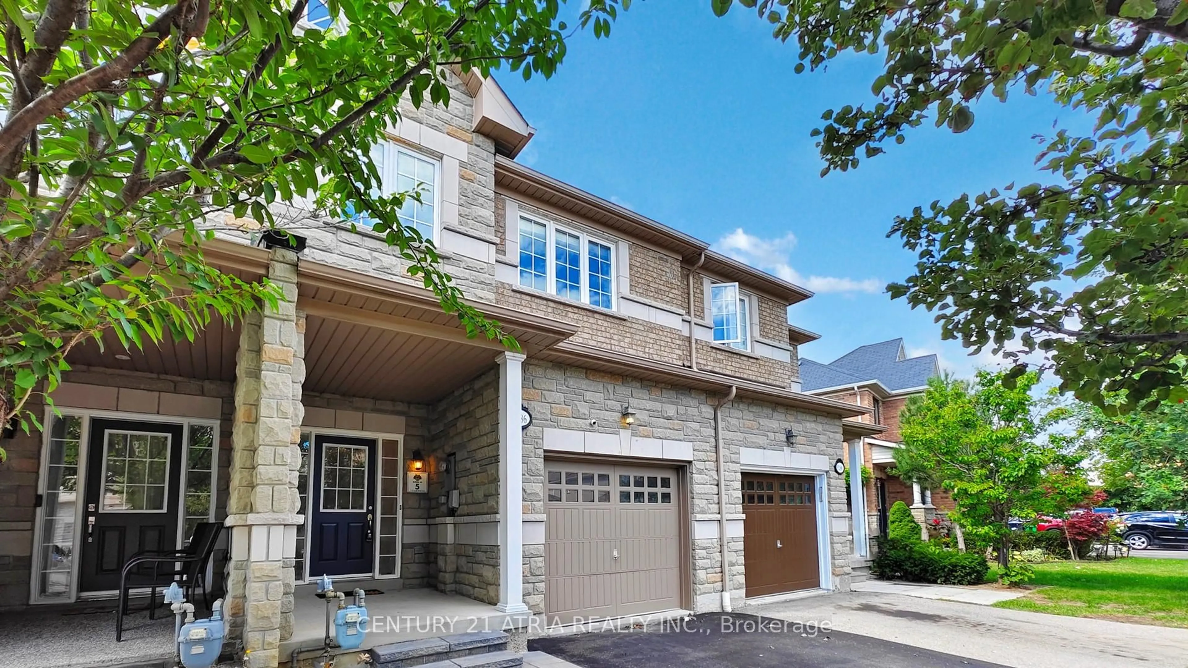 Home with brick exterior material, street for 5186 Angel Stone Dr, Mississauga Ontario L5M 0L4
