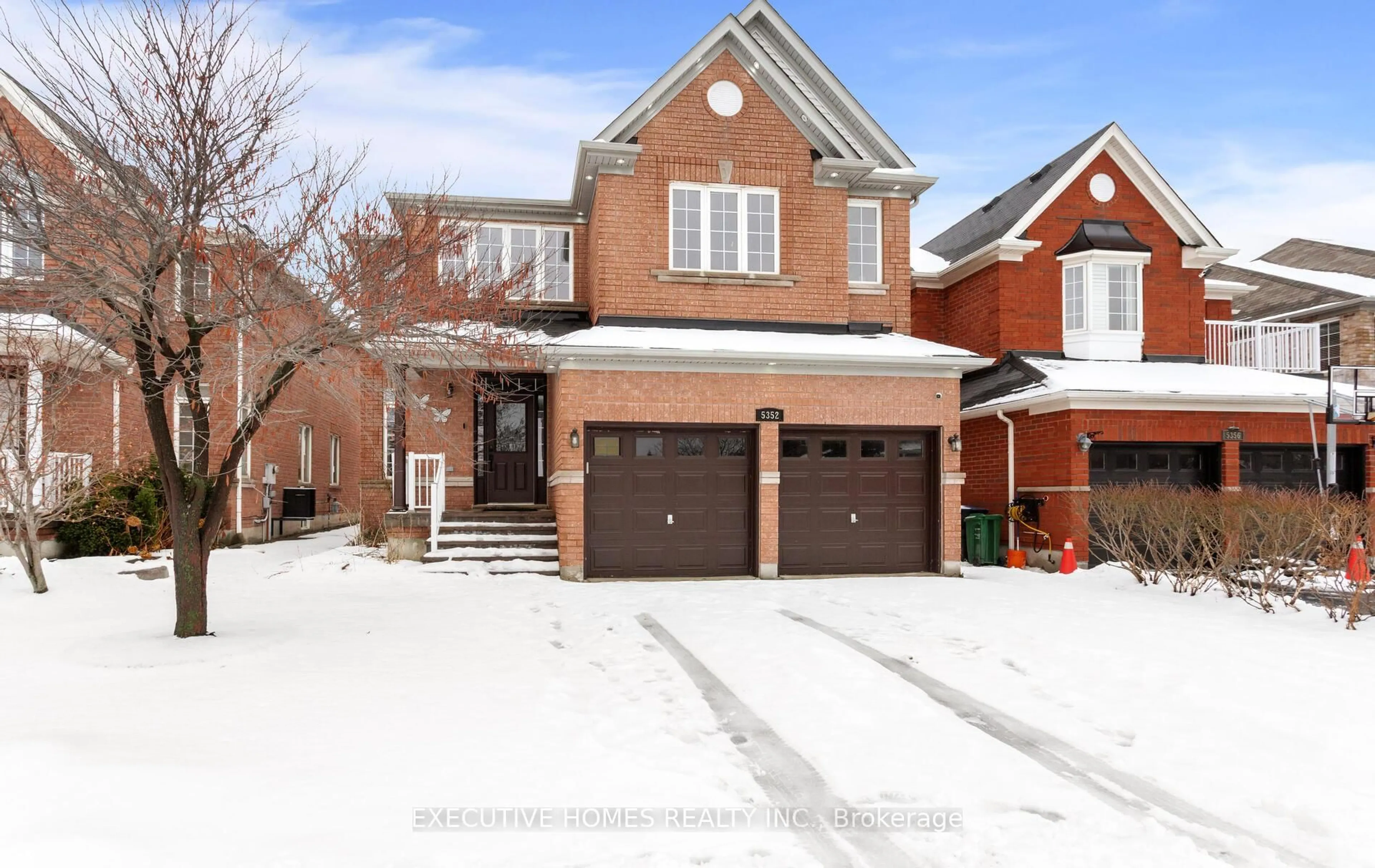 Home with brick exterior material, street for 5352 Snowbird Crt, Mississauga Ontario L5M 0P9