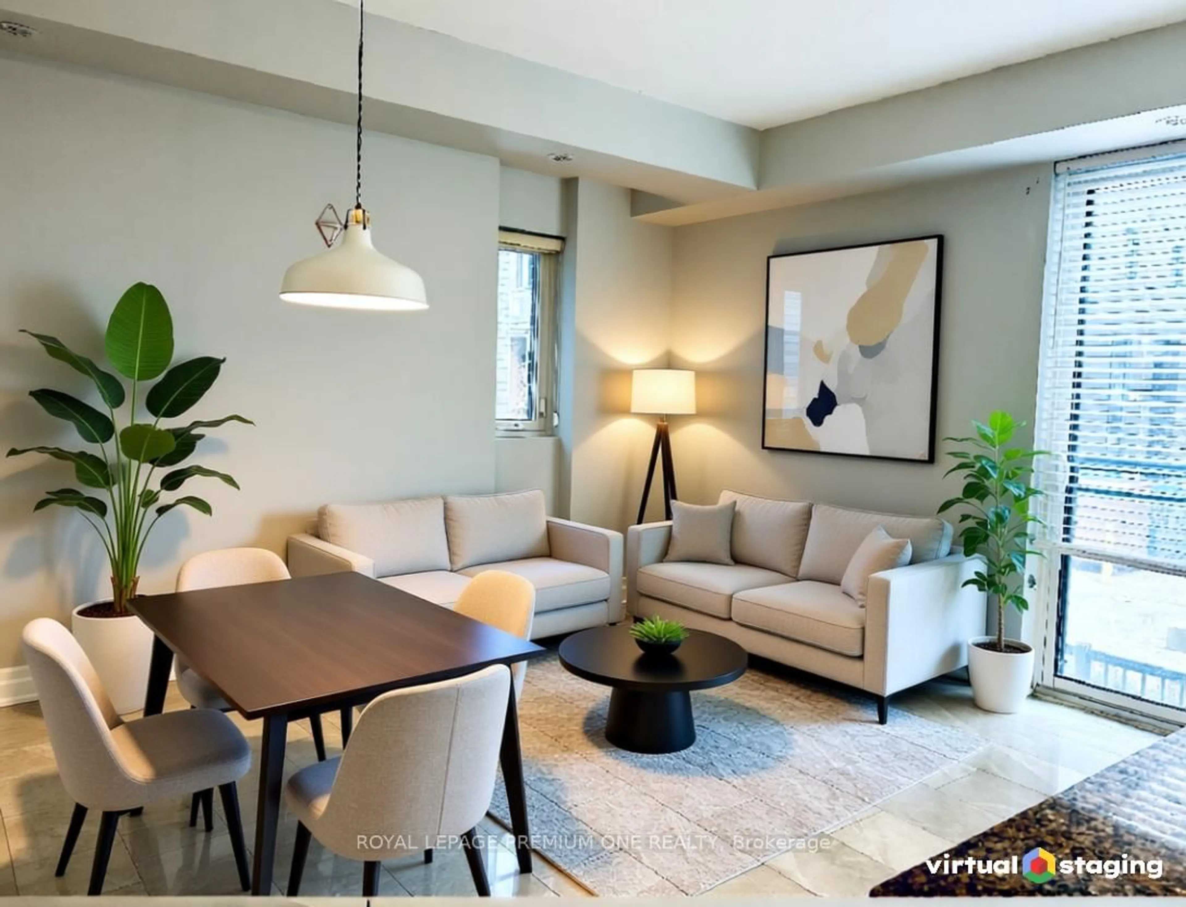 Living room with furniture, unknown for 5 Sousa Mendes St #102, Toronto Ontario M6P 0A8