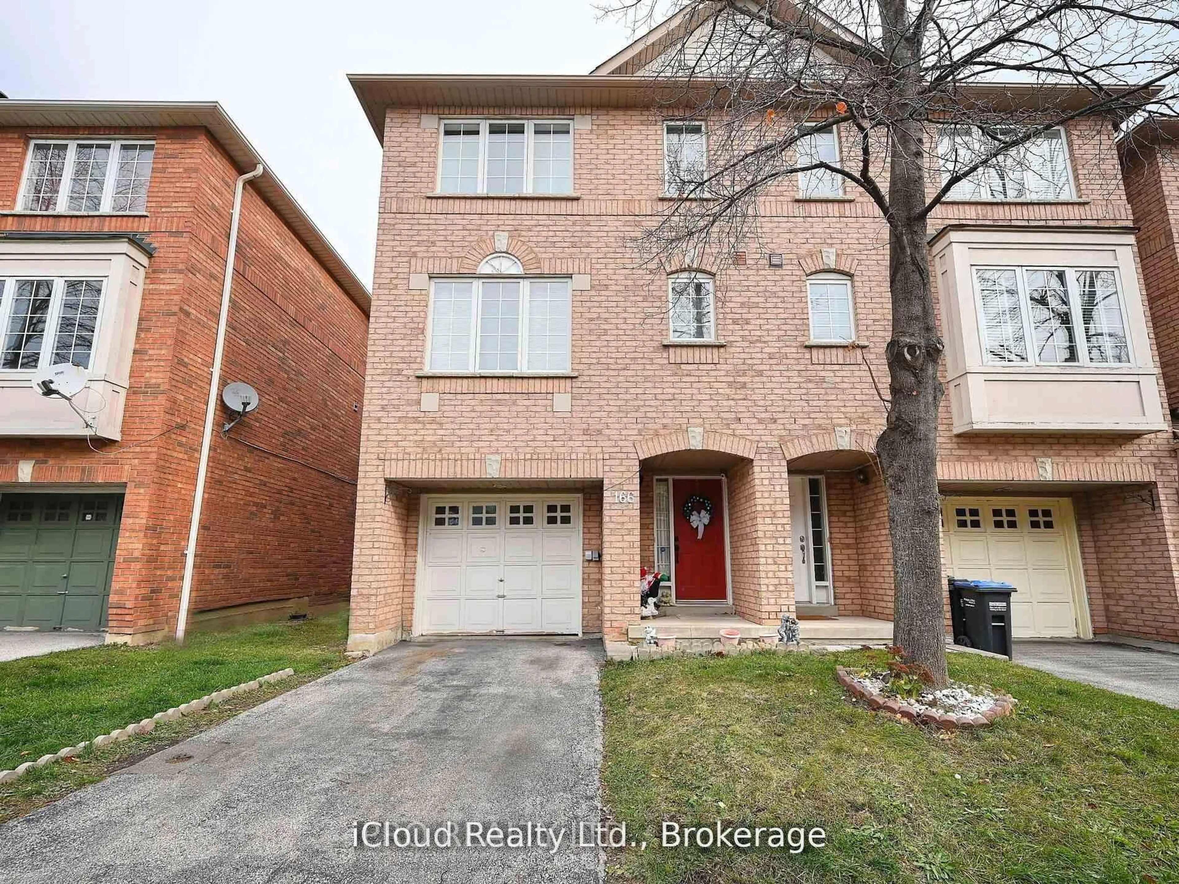Home with brick exterior material, street for 80 Acorn Pl #166, Mississauga Ontario L4Z 4C7