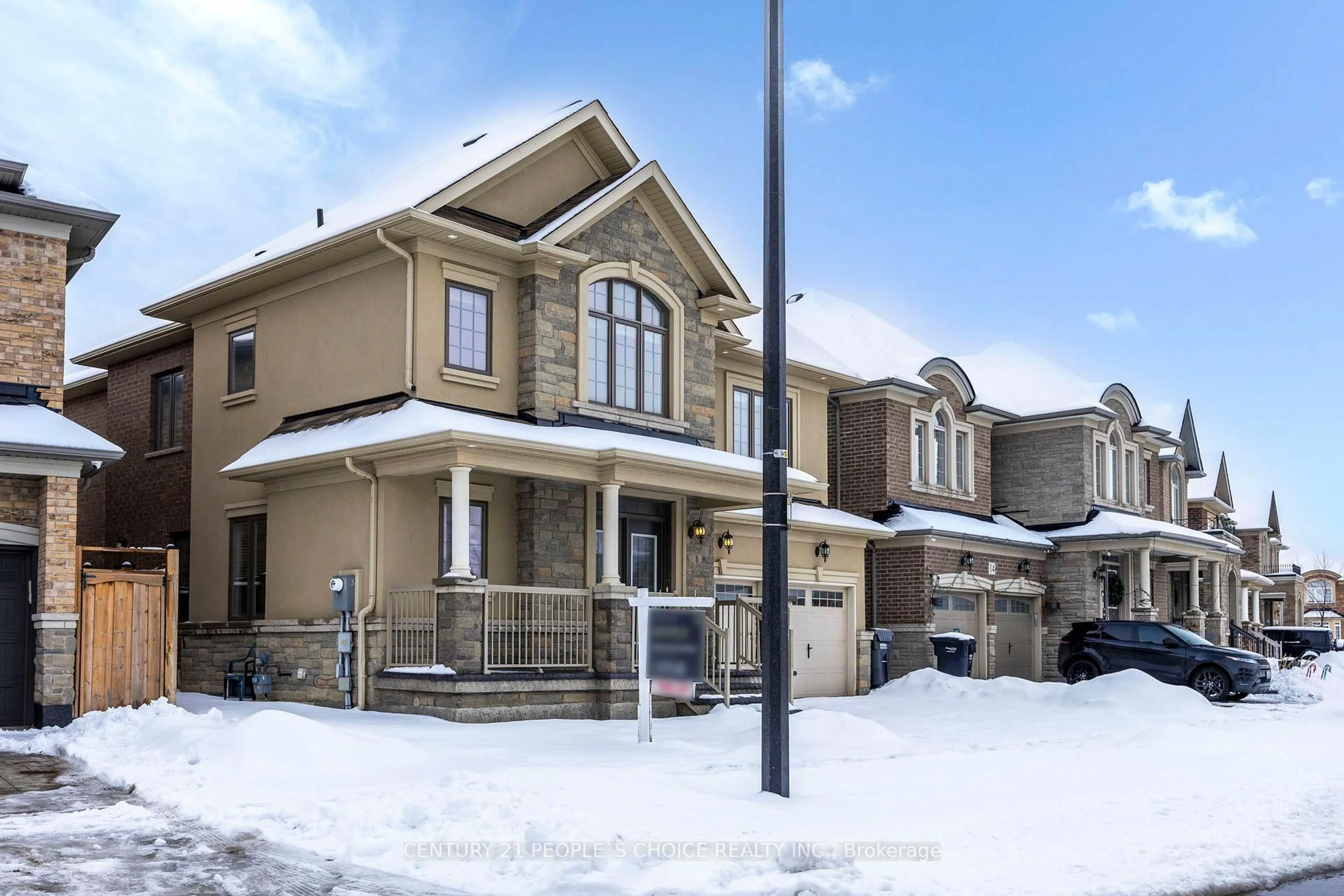 Home with brick exterior material, street for 16 Bucksaw St, Brampton Ontario L7A 4R1