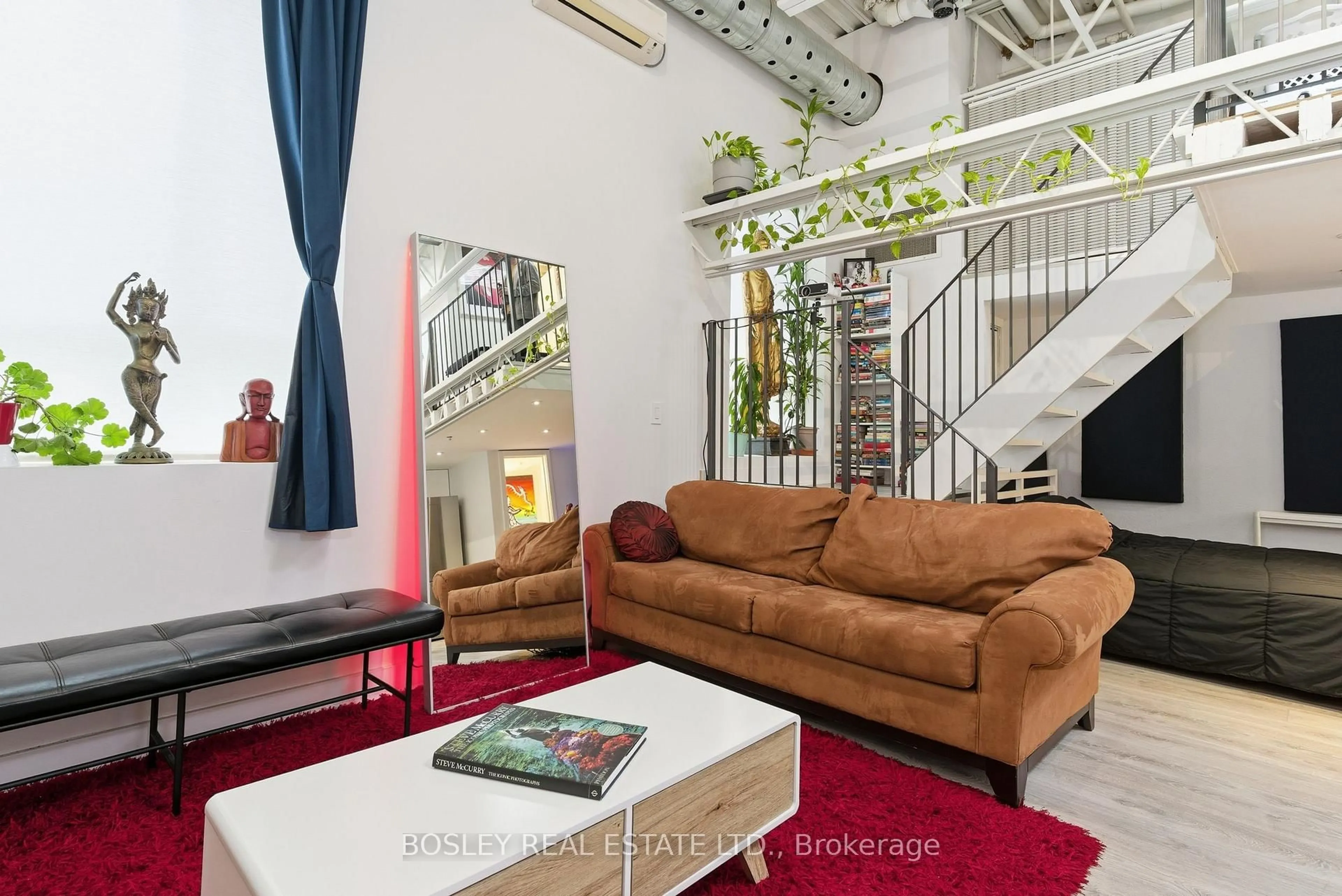 Living room with furniture, unknown for 347 Sorauren Ave #209, Toronto Ontario M6R 2G8