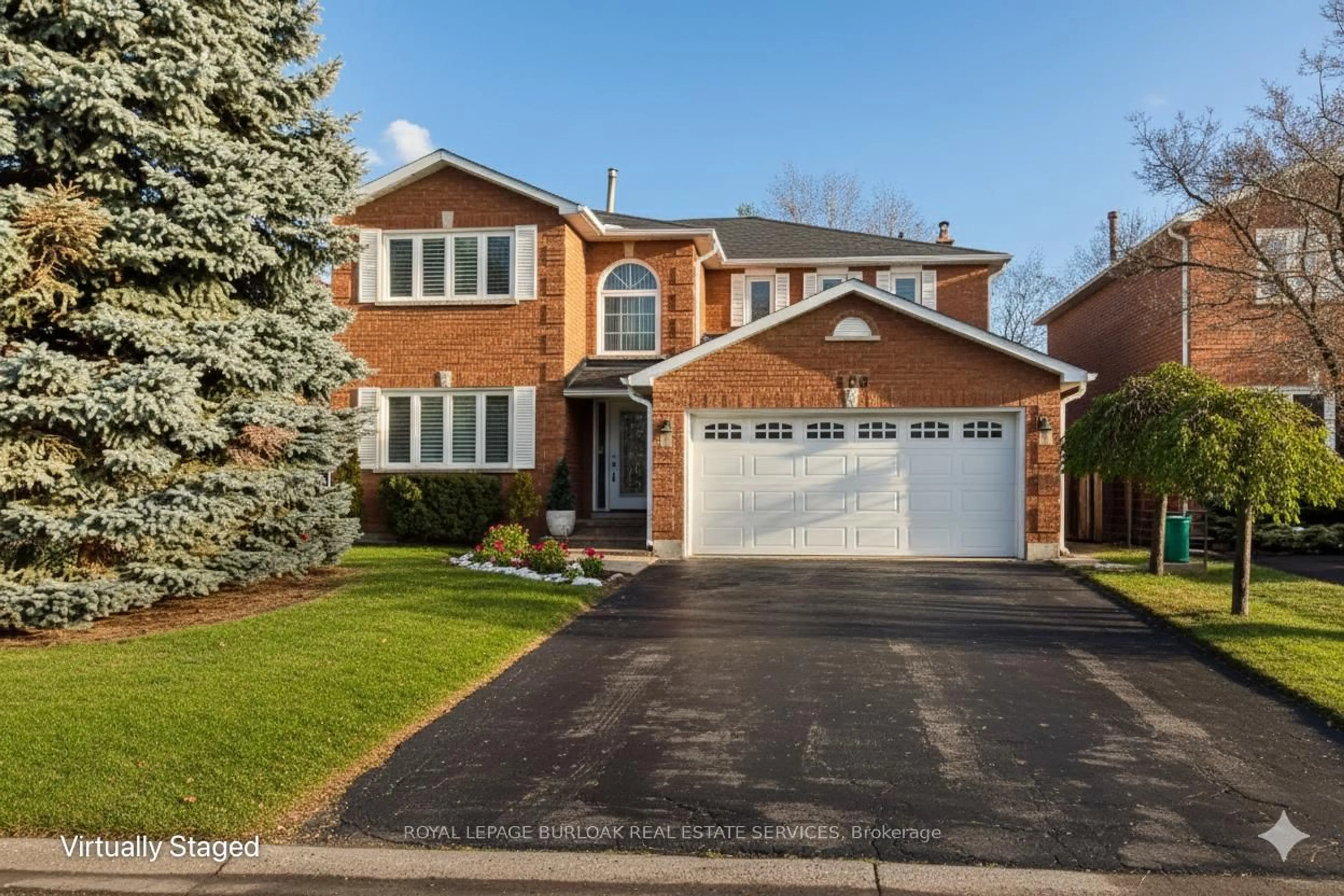 Home with brick exterior material, street for 460 Hedgerow Lane, Oakville Ontario L6H 4V8