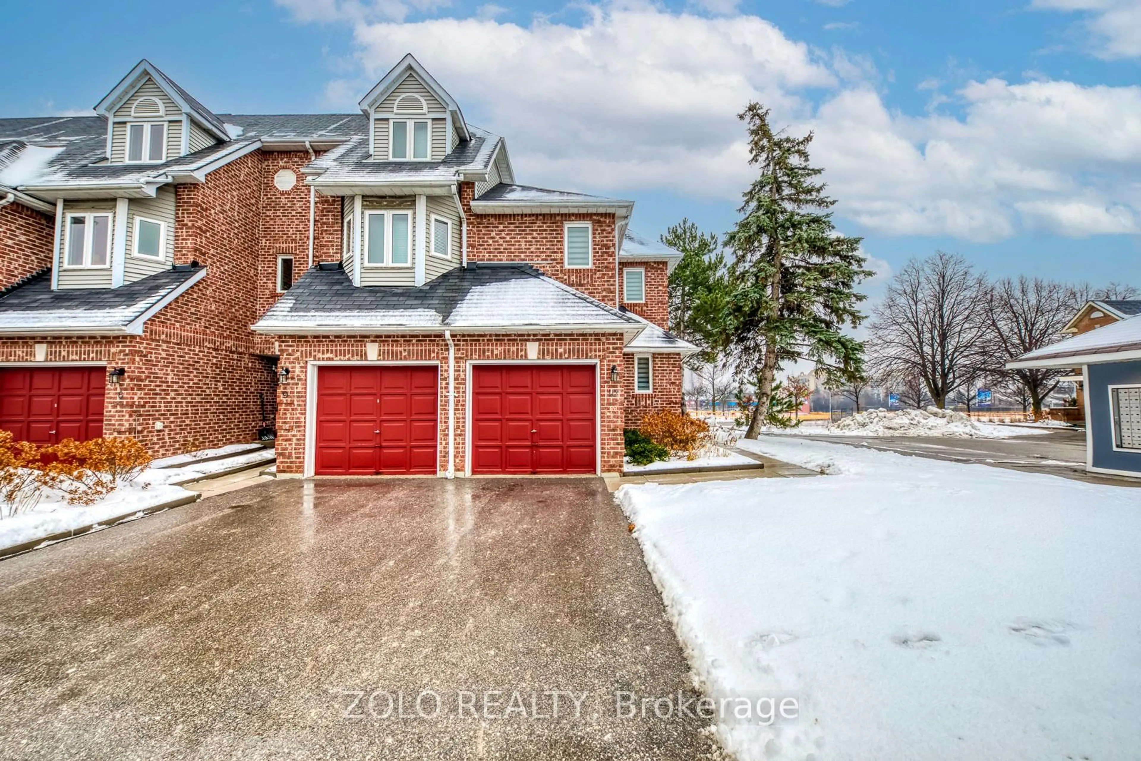 Home with brick exterior material, street for 45 Bristol Rd #10, Mississauga Ontario L4Z 3P5