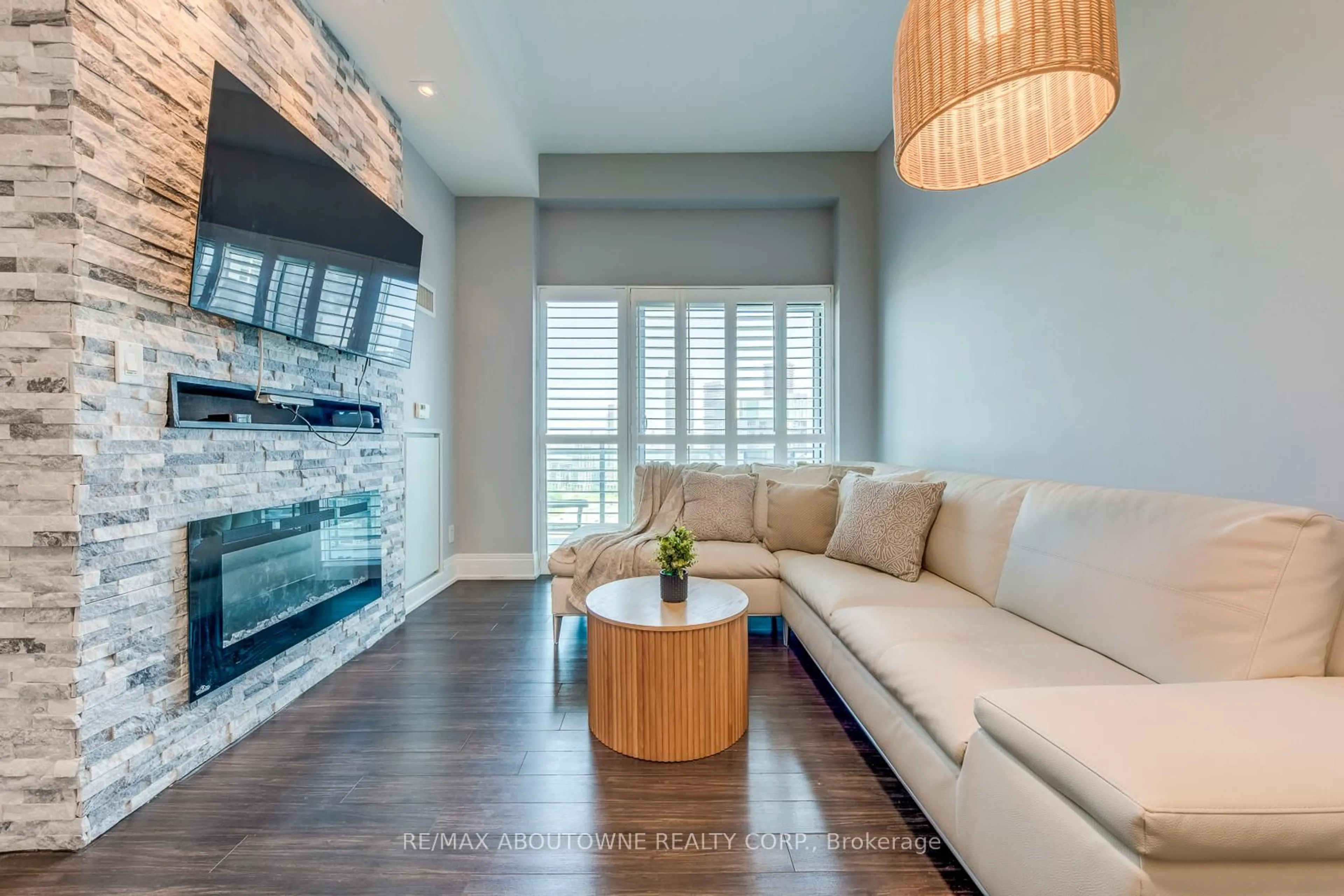 Living room with furniture, unknown for 165 Legion Rd #2524, Toronto Ontario M8Y 0B3