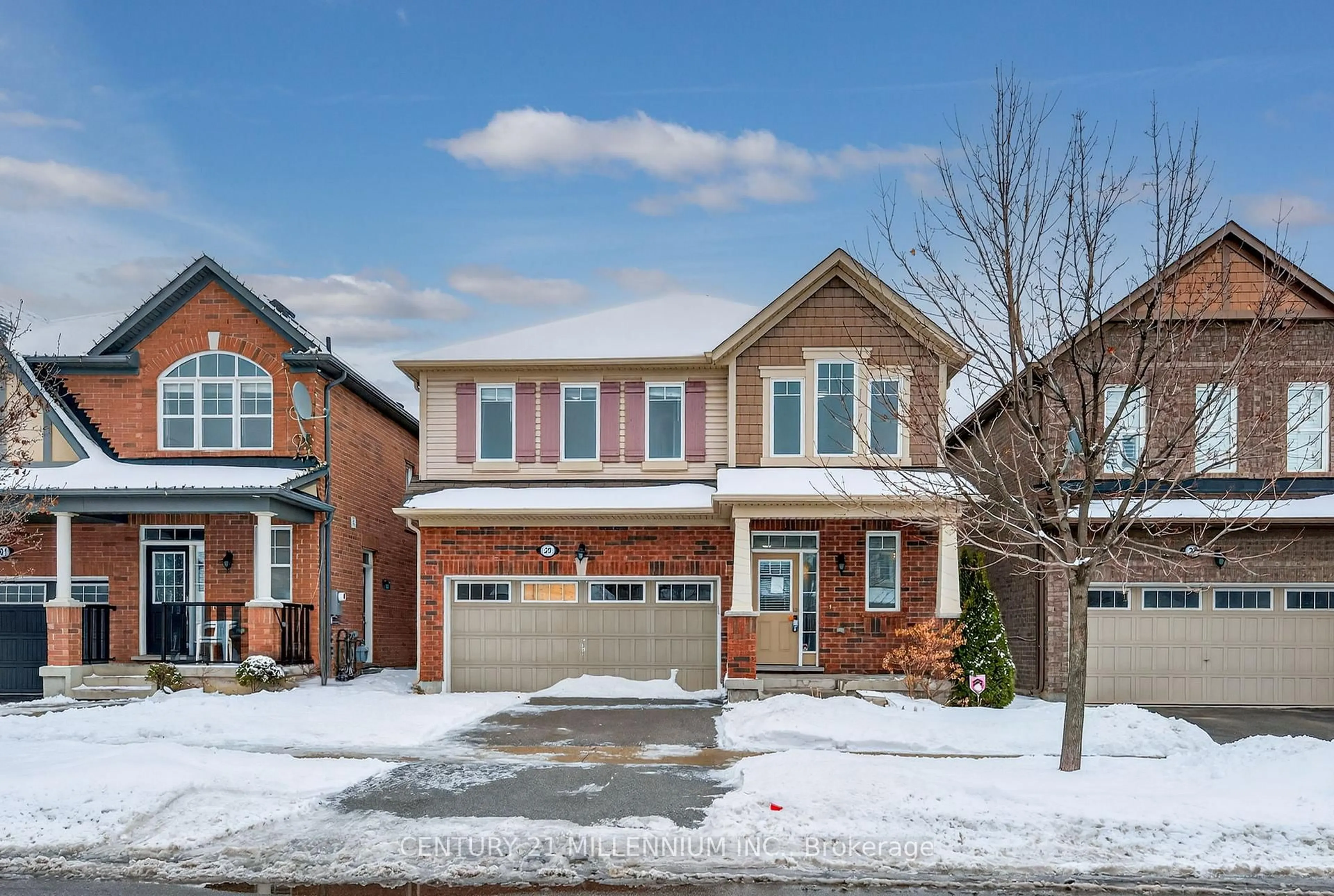 Home with brick exterior material, street for 29 Francis Lundy St, Brampton Ontario L6Y 5W3