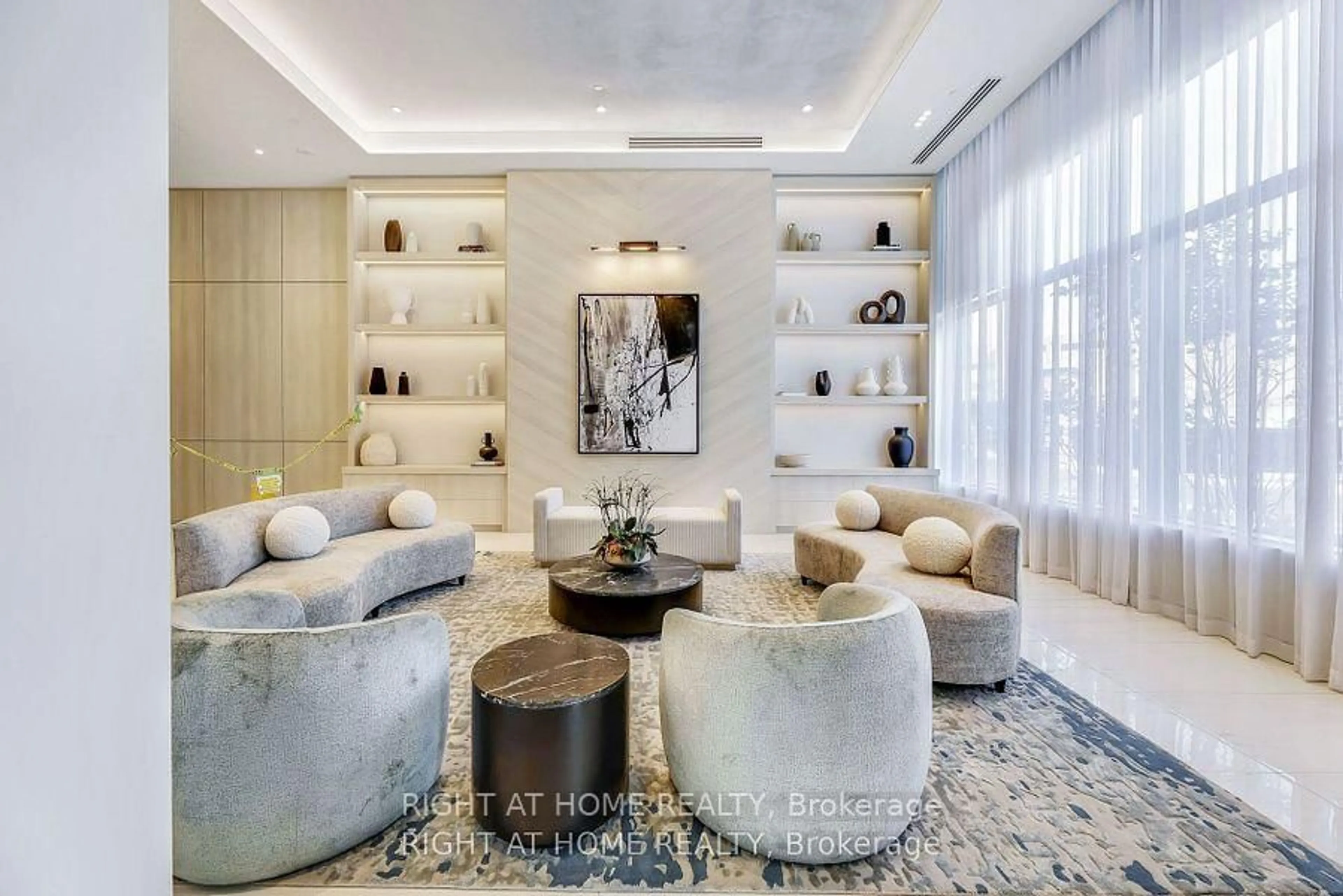 Living room with furniture, unknown for 1063 DOUGLAS MCCURDY Common #213, Mississauga Ontario L5G 0C5