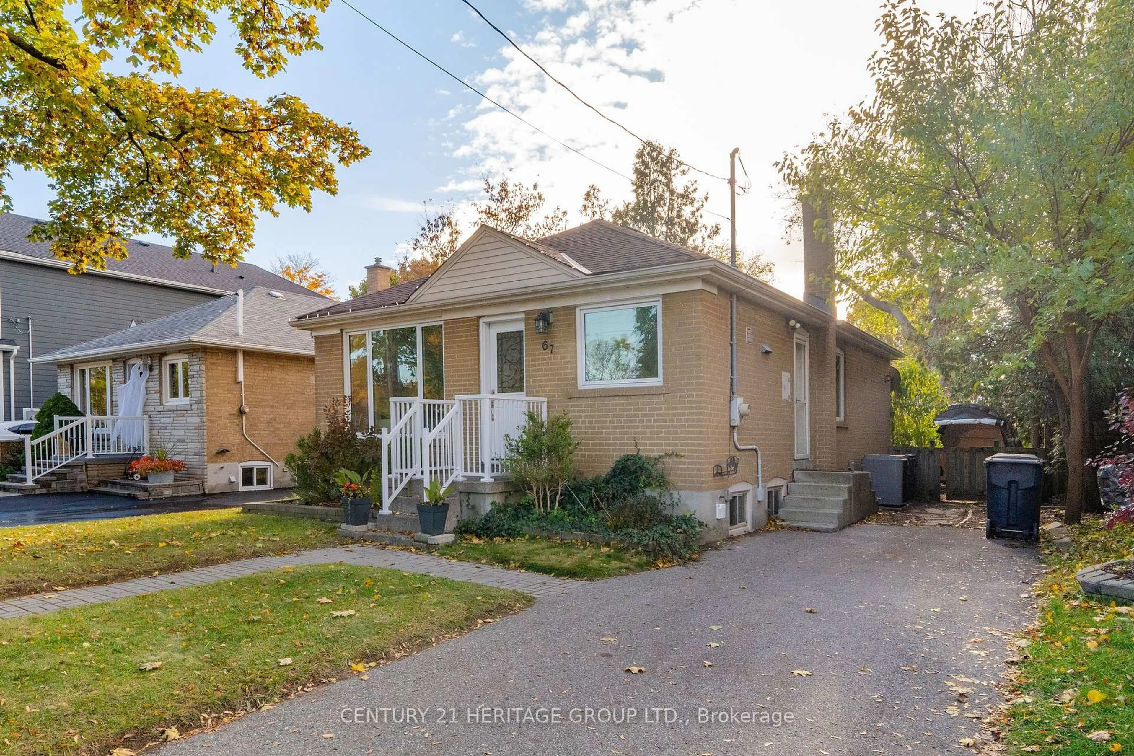 Home with brick exterior material, street for 67 Savona Dr, Toronto Ontario M8W 4V2