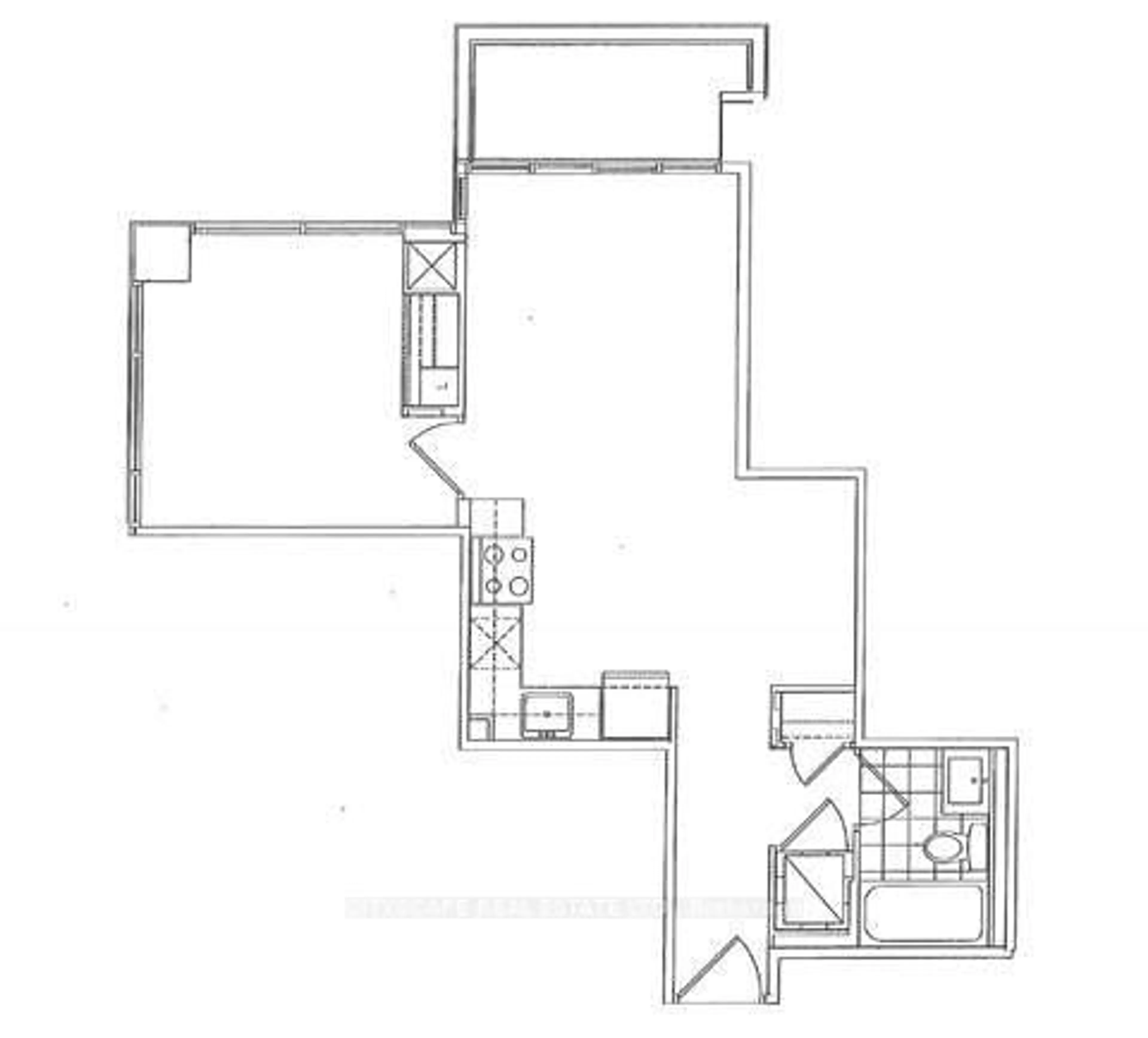 Floor plan for 17 Zorra St #1703, Toronto Ontario M8Z 0C8