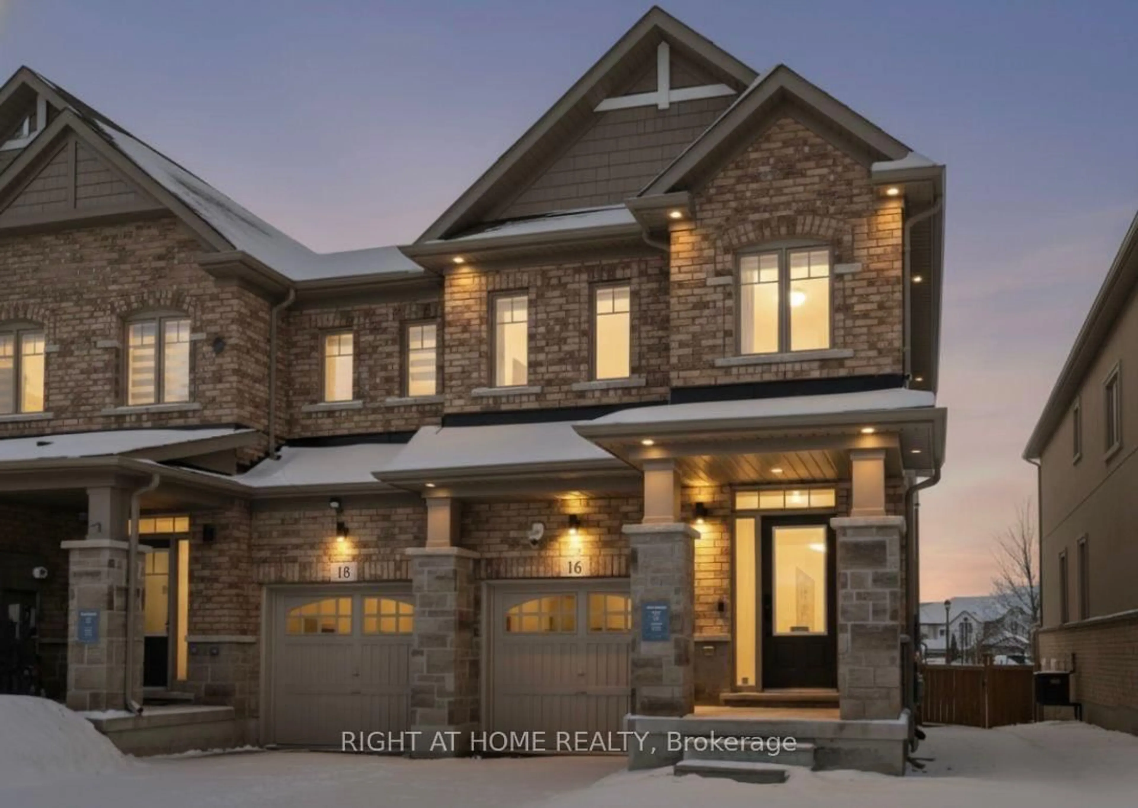 Home with brick exterior material, street for 16 Doris Pawley Cres, Caledon Ontario L7C 4E7